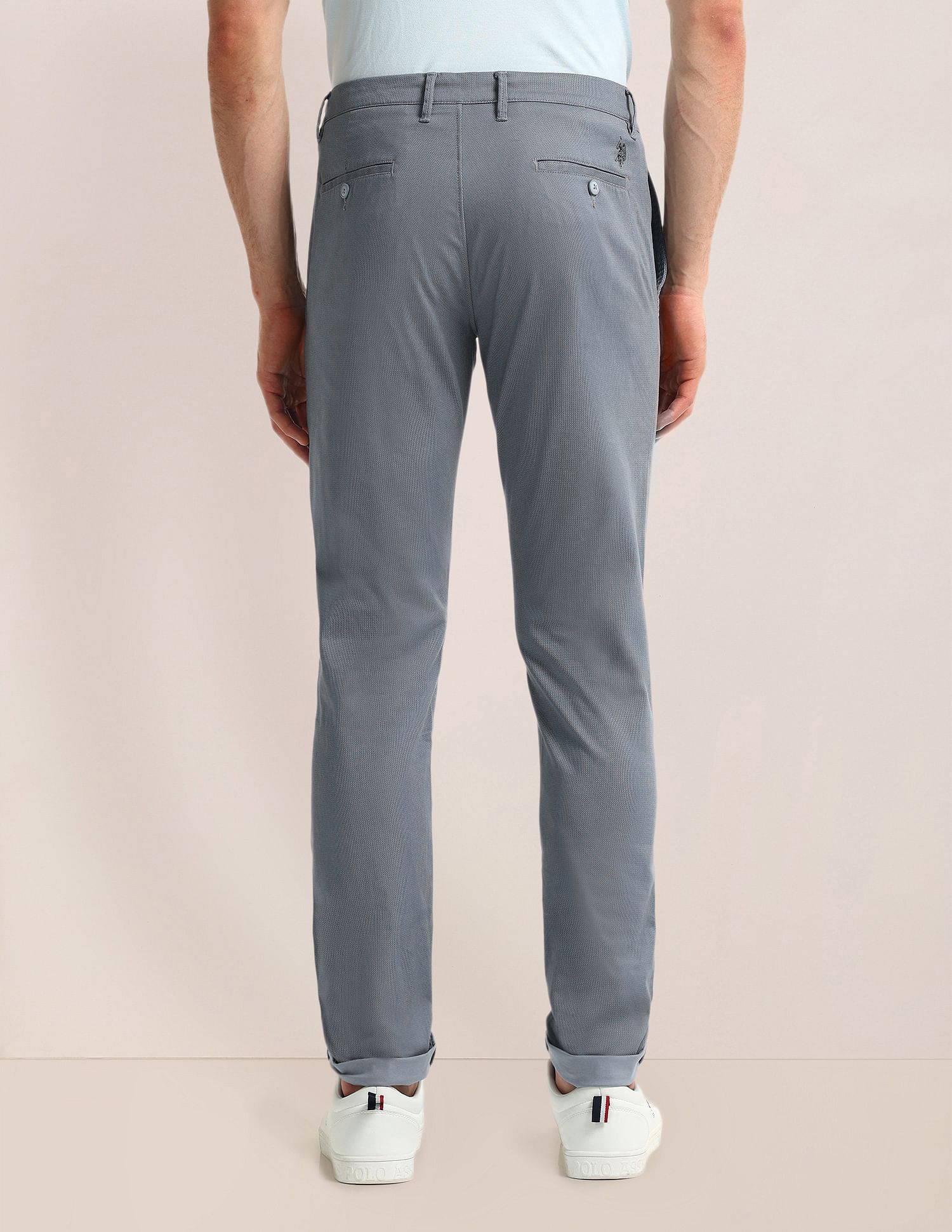 U.S. Polo Assn. Austin Fit Textured Trousers