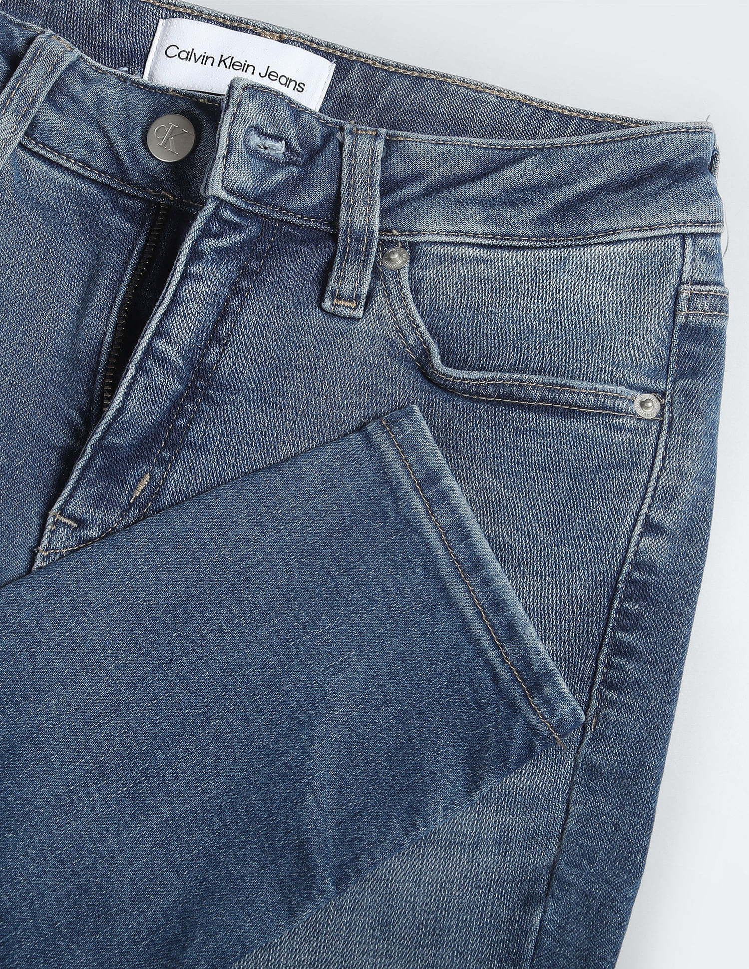 Calvin Klein Stone Wash Skinny Jeans