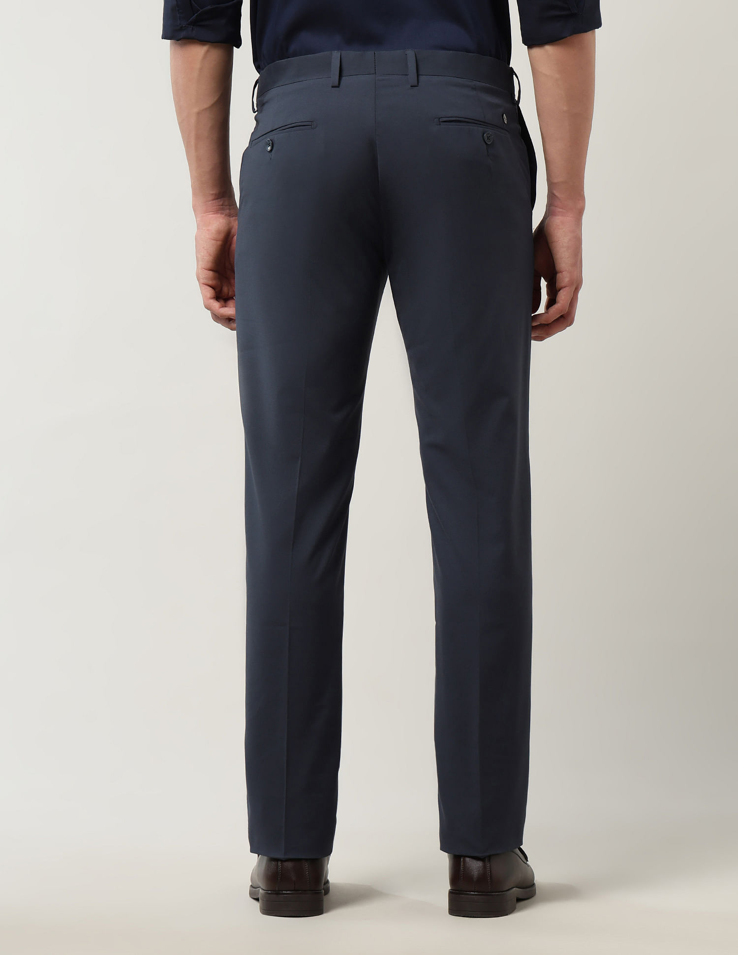 Arrow Regular Fit Mid Rise Trouser