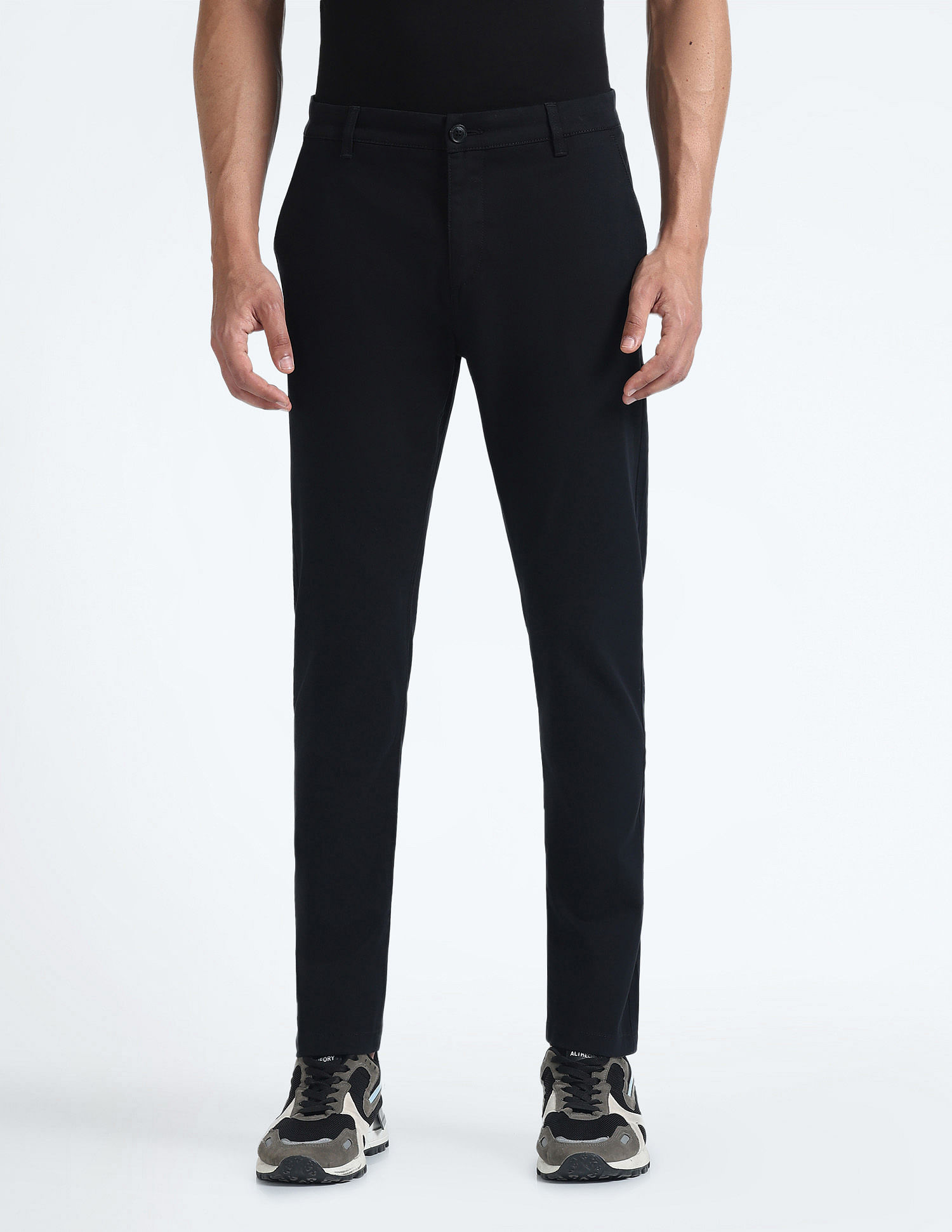 Flying Machine Slash Slim Tapered Fit Twill Chinos