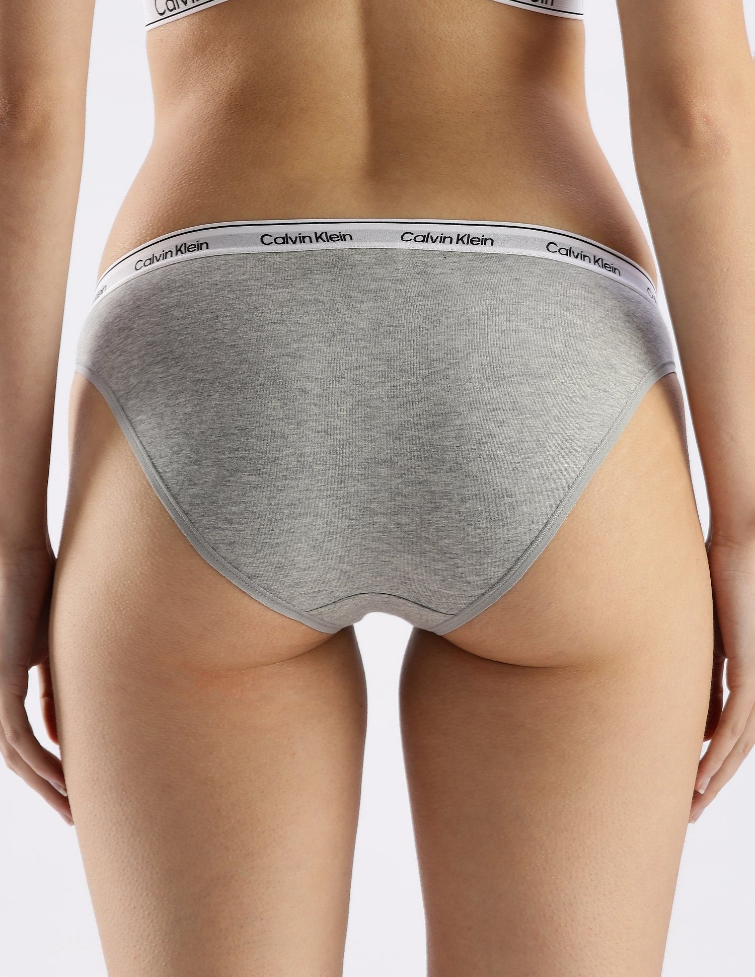 Calvin Klein Underwear Solid Low Rise Bikini Briefs - Pack Of 5