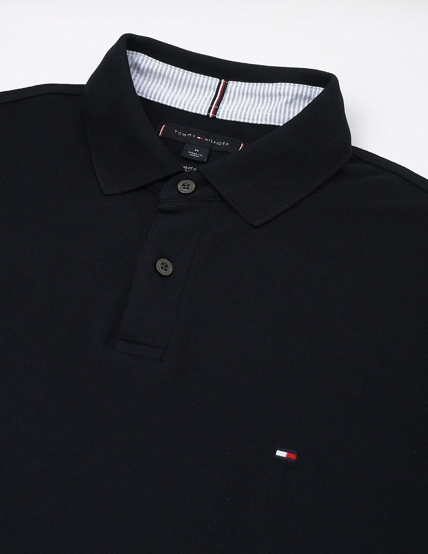 Tommy Hilfiger Solid Regular Fit Polo