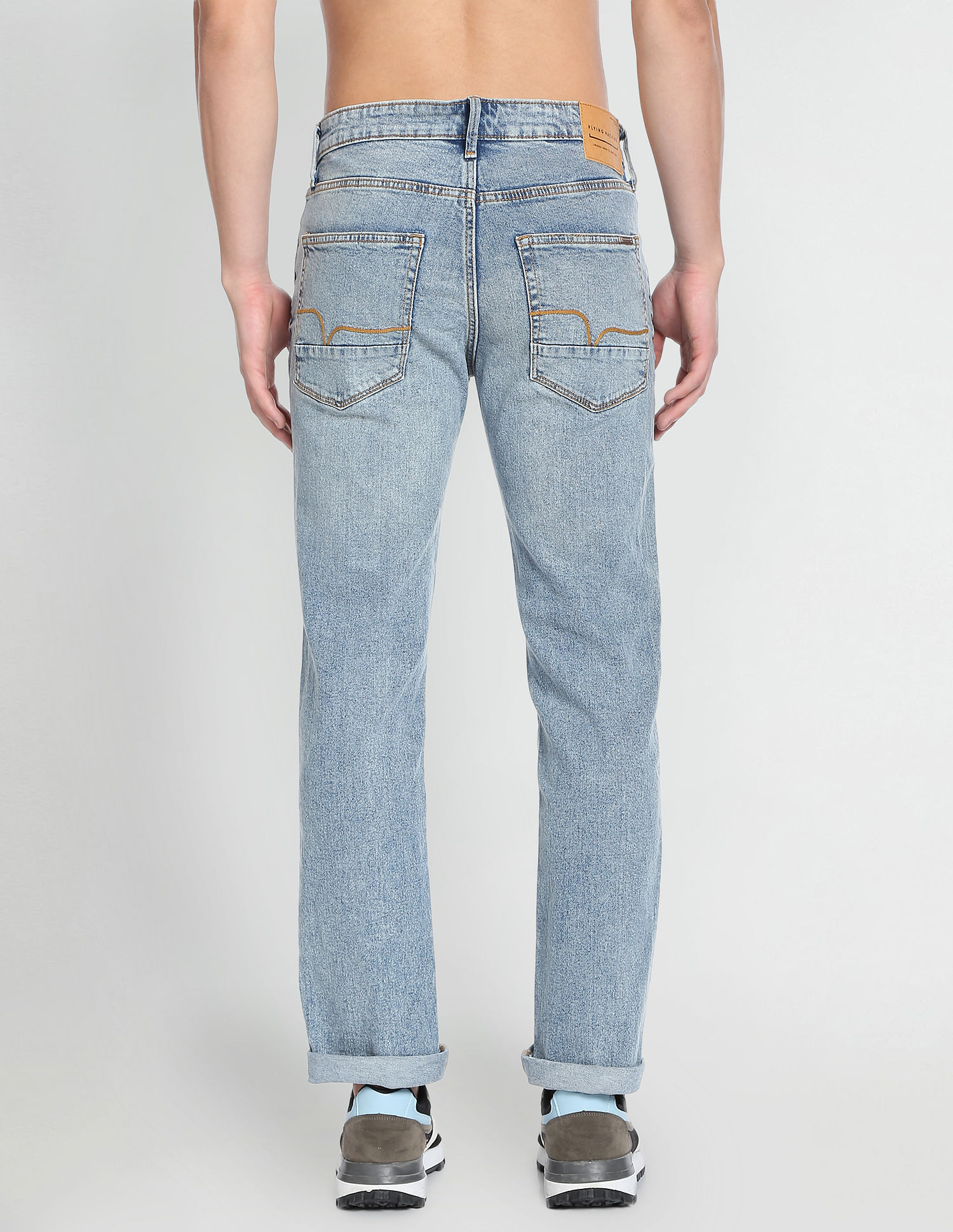 Flying Machine Freddie Slim Straight Fit Classic Vintage Jeans