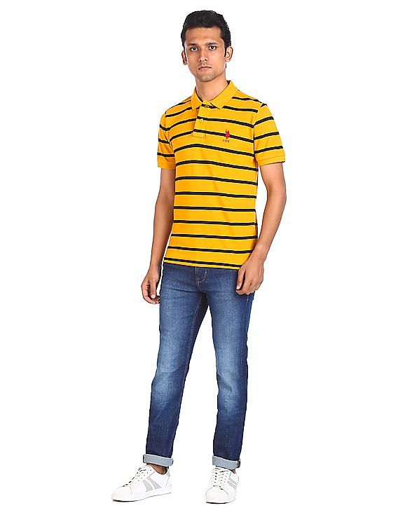 U.S. Polo Assn. Cotton Striped Polo Shirt
