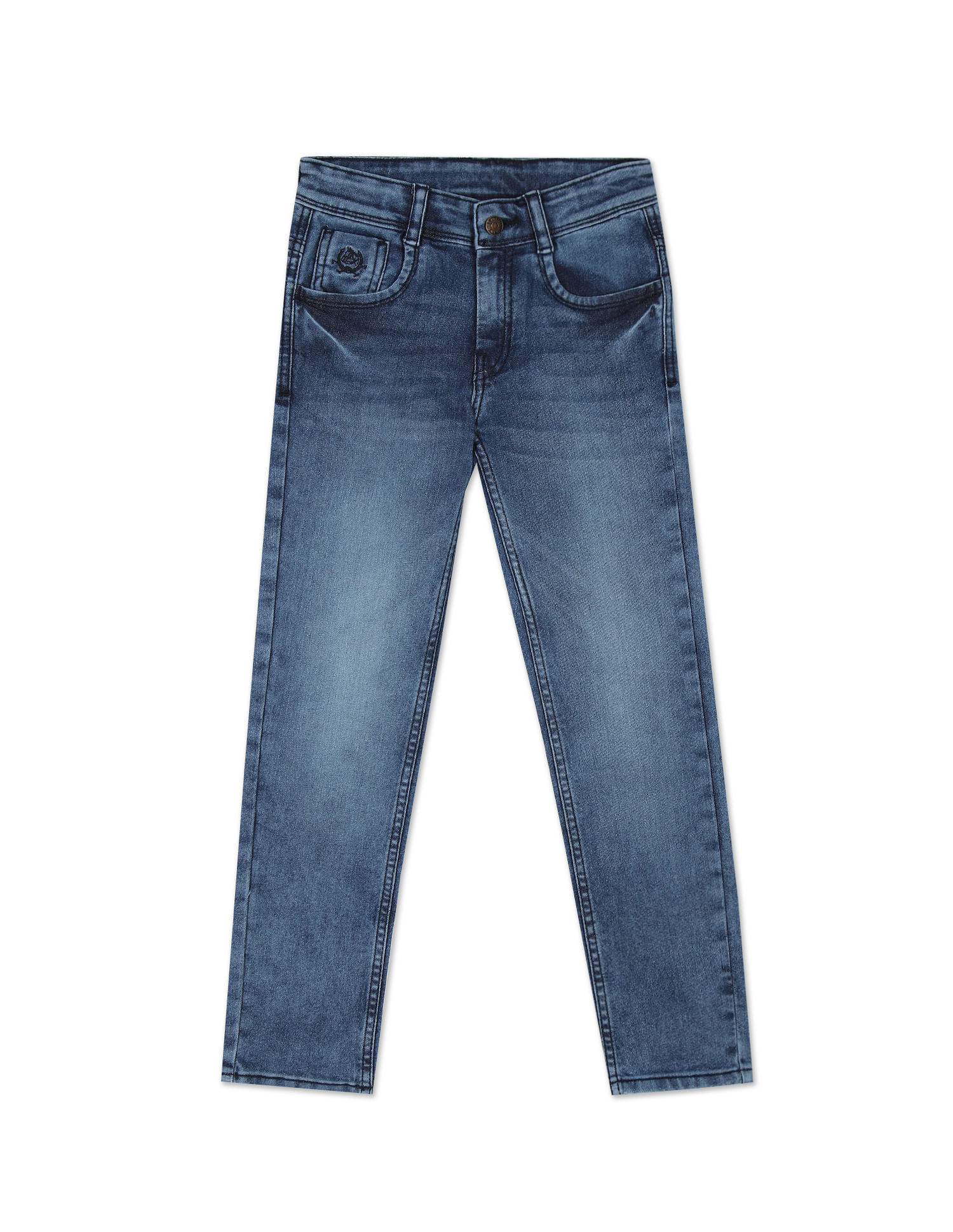 Buy Polo Kids Adjustable Waist Stone Wash Jeans