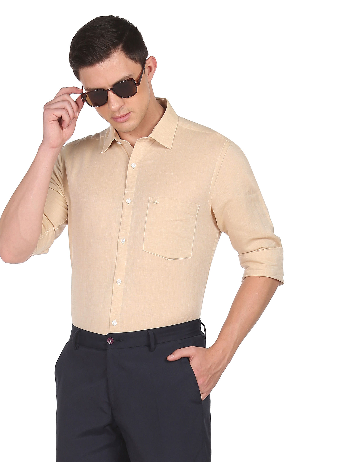 Buy The Classic Beige Shirt For Men's Online