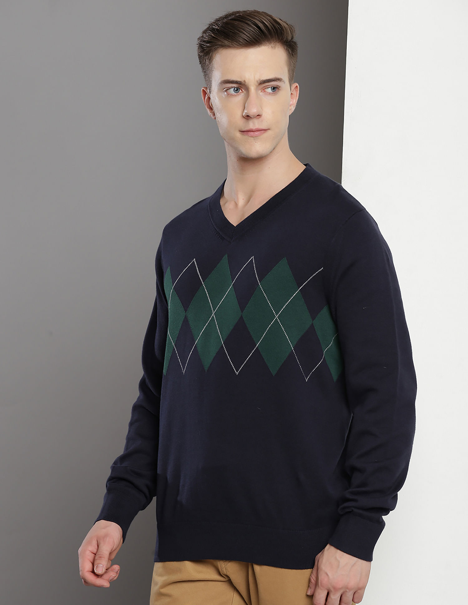 Tommy Hilfiger V-Neck Cotton Arthur Sweater