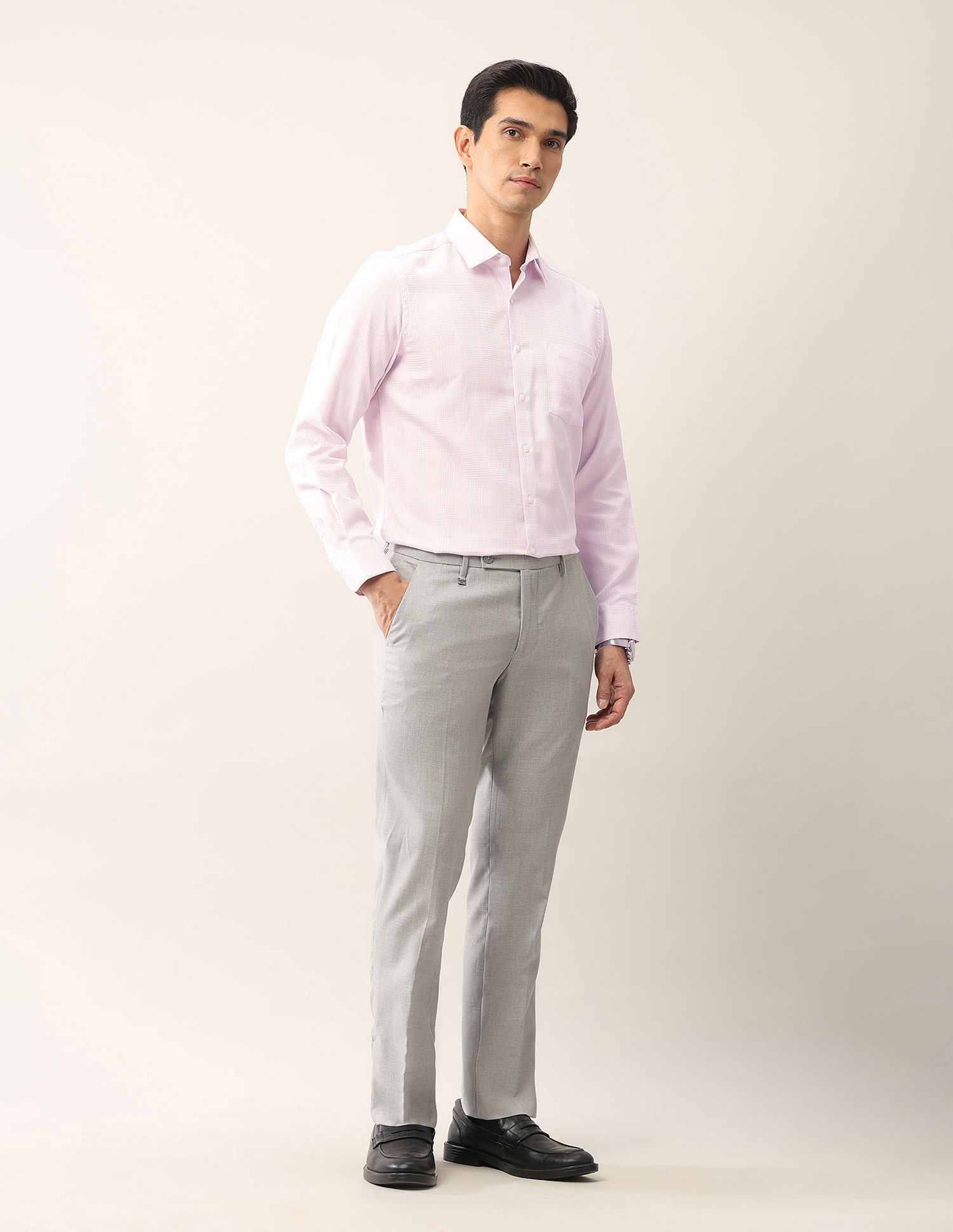 Arrow Dobby Pure Cotton Ceremonial Shirt