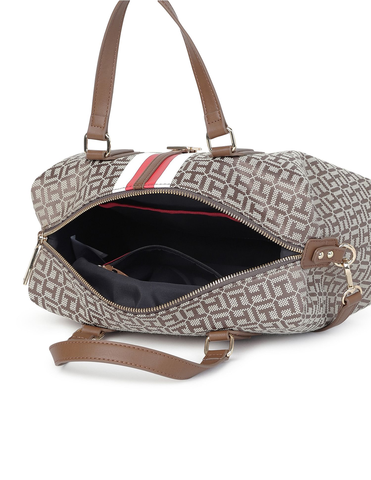 Tommy Hilfiger Jaden Plus Monologo Satchel Bag