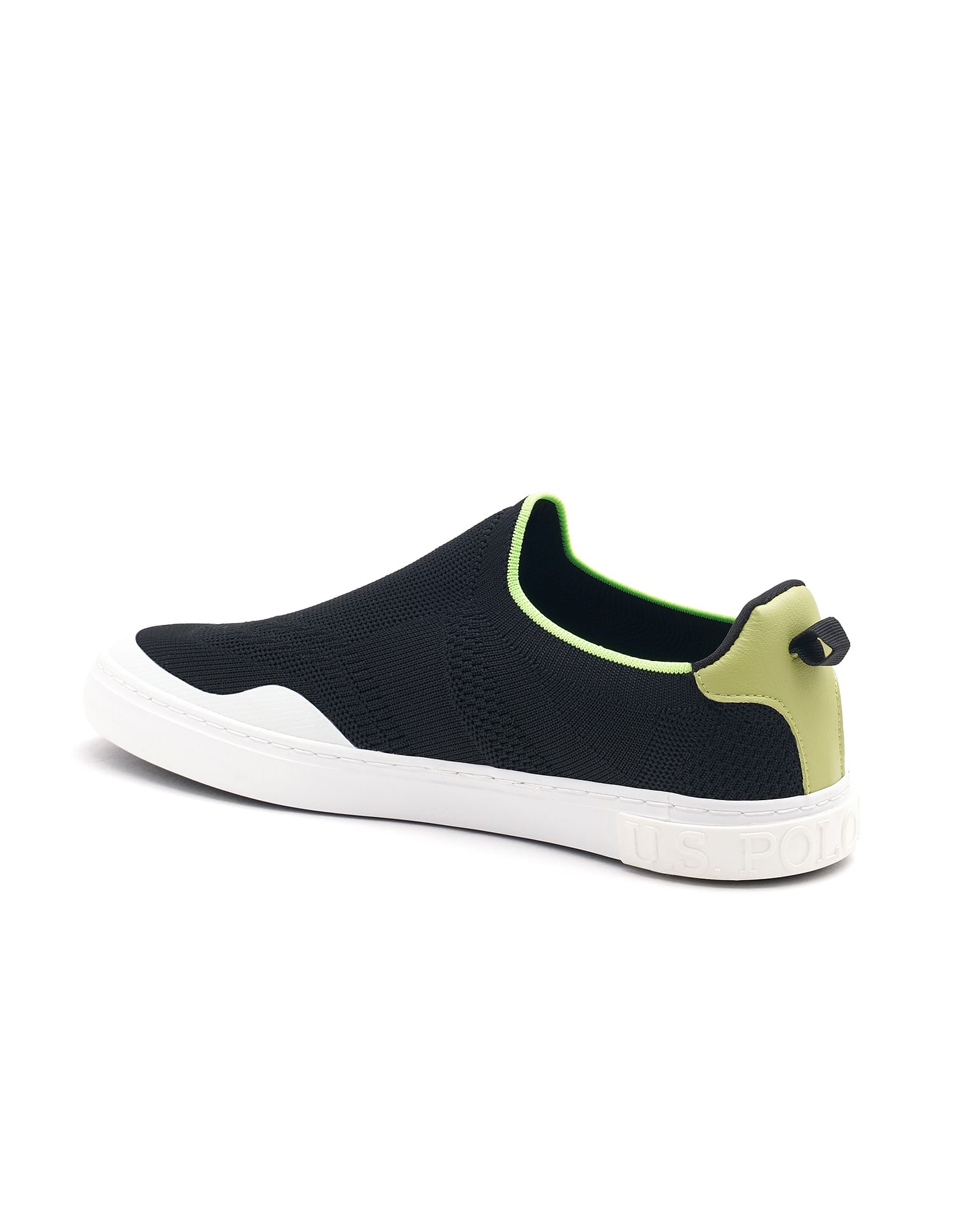 Update 171+ slip on knit sneakers