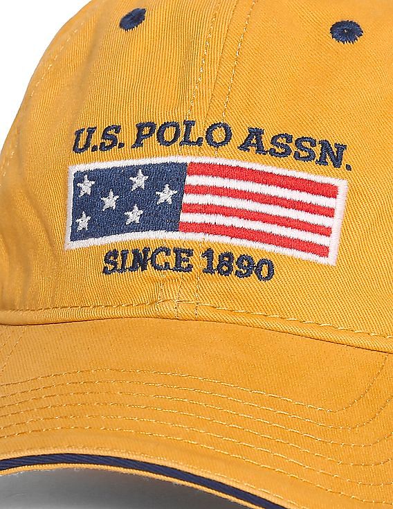 U.S. Polo Assn. Logo Flag Twill Baseball Cap