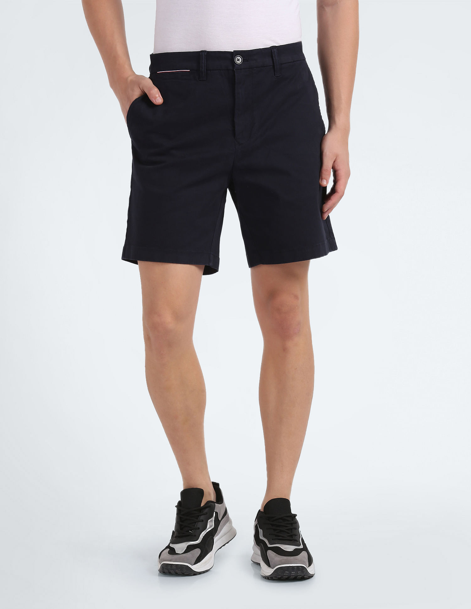 Tommy Hilfiger Mid Rise Comfort Stretch Shorts