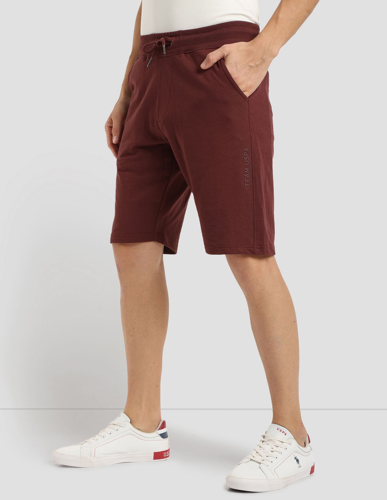 U.S. Polo Assn. Denim Co. HD Tonal Print Knit Shorts