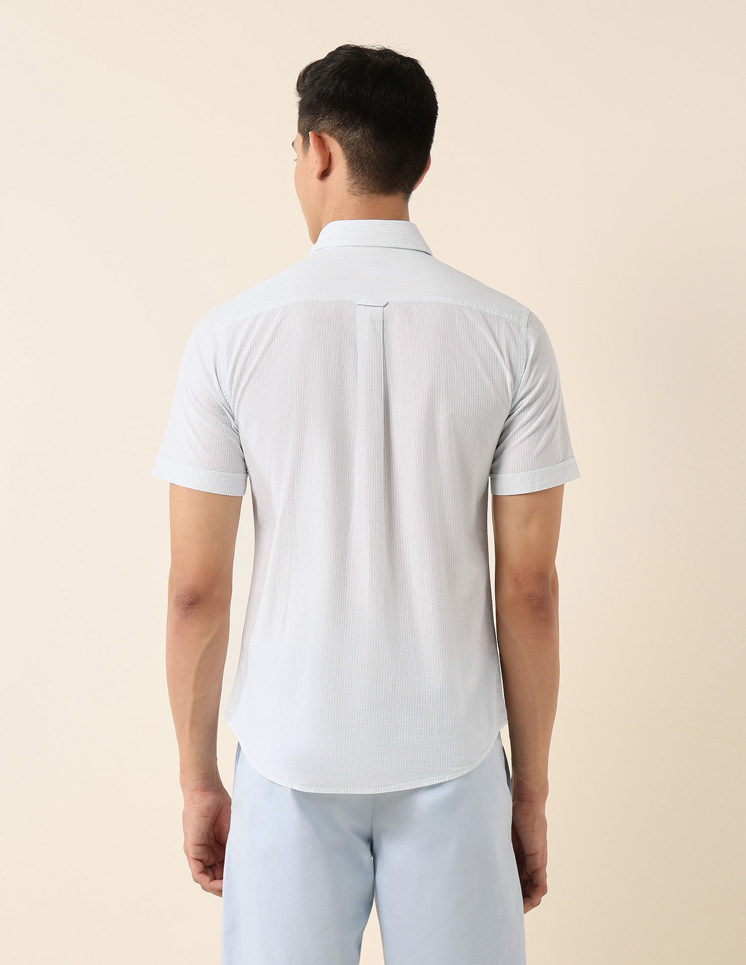 U.S. Polo Assn. Vertical Striped Pure Cotton Shirt