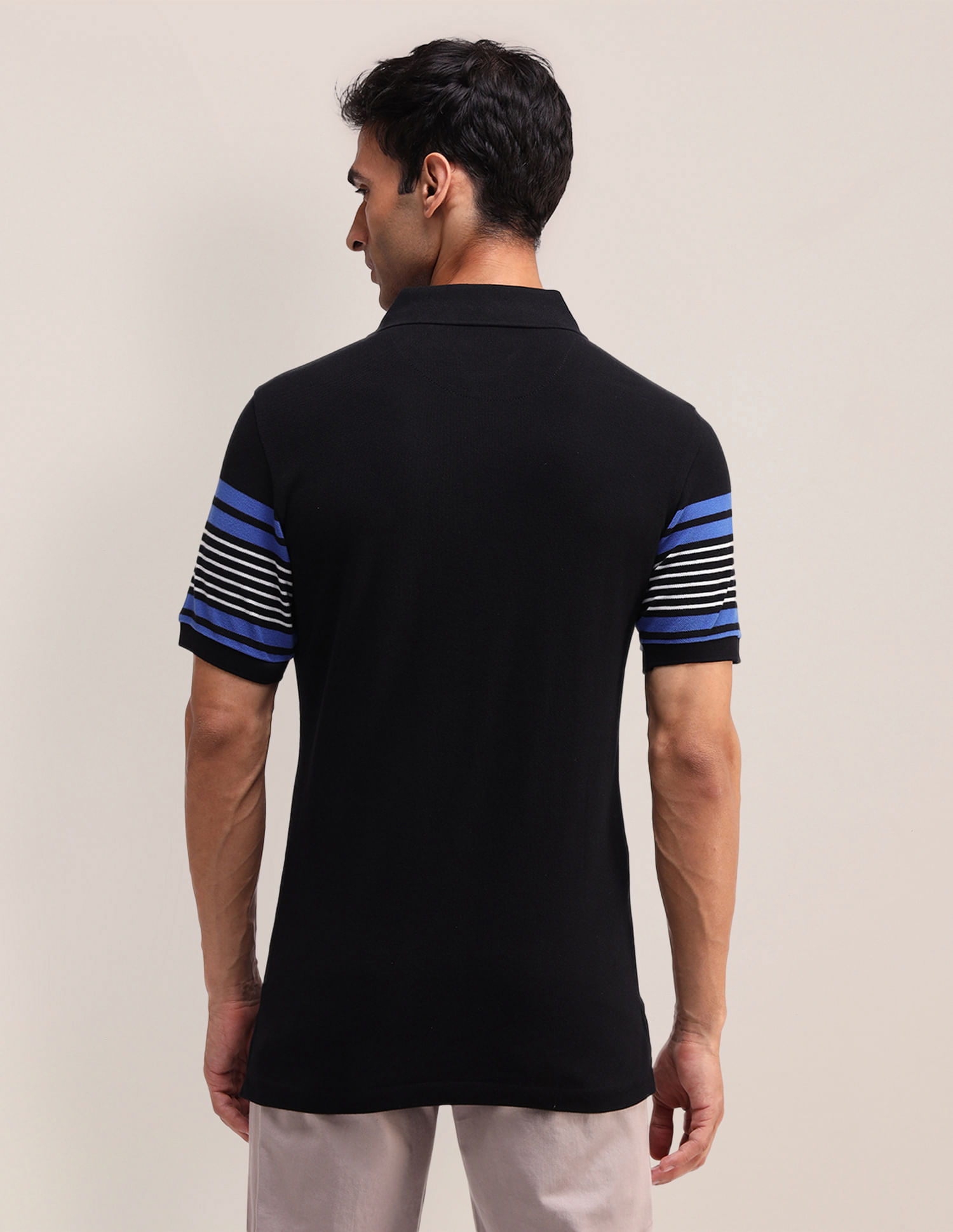 Buy U.S. Polo Assn. Horizontal Striped Cotton Polo Shirt - NNNOW.com