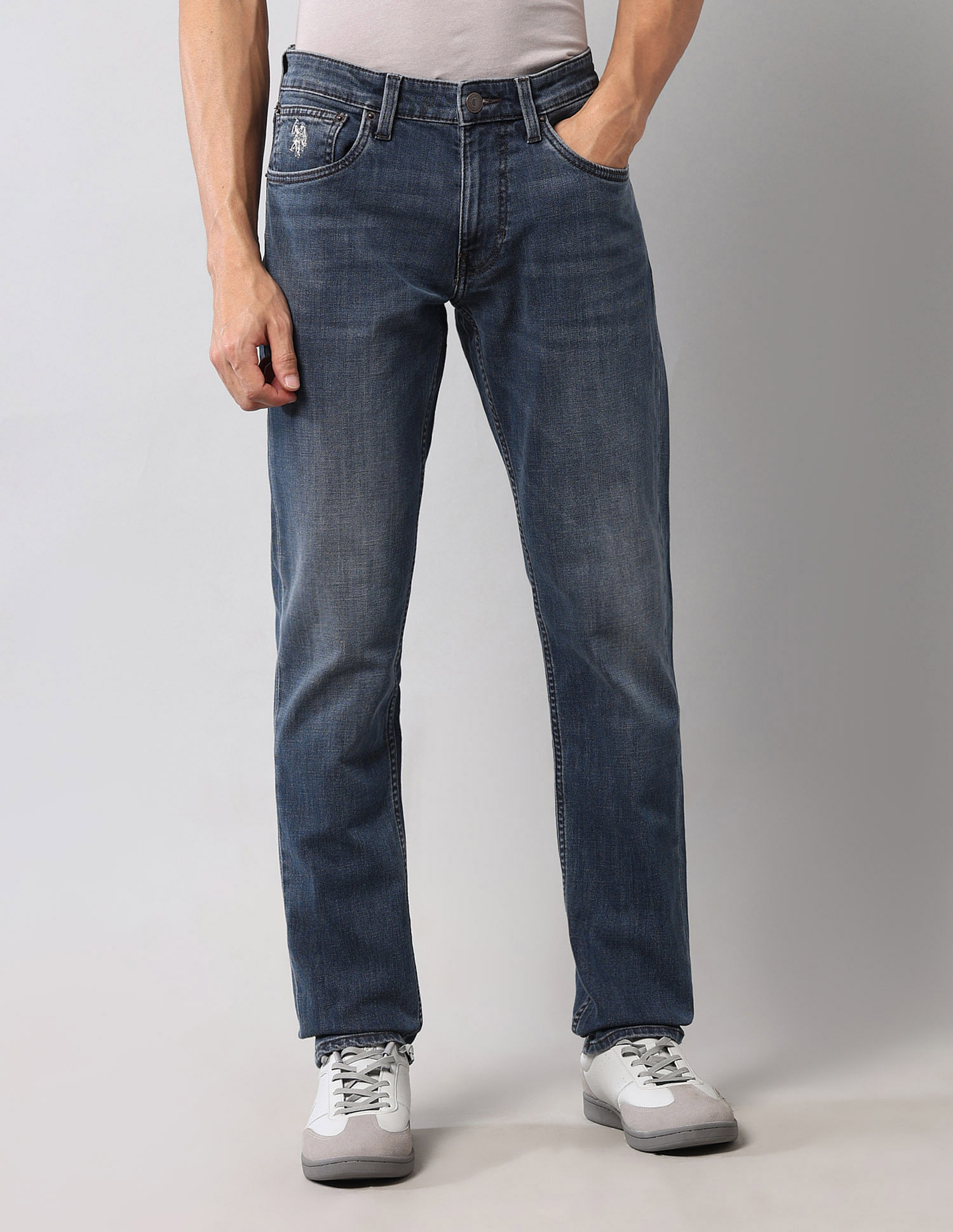 U.S. Polo Assn. Denim Co. Brandon Slim Tapered Fit Blue Vintage Jeans