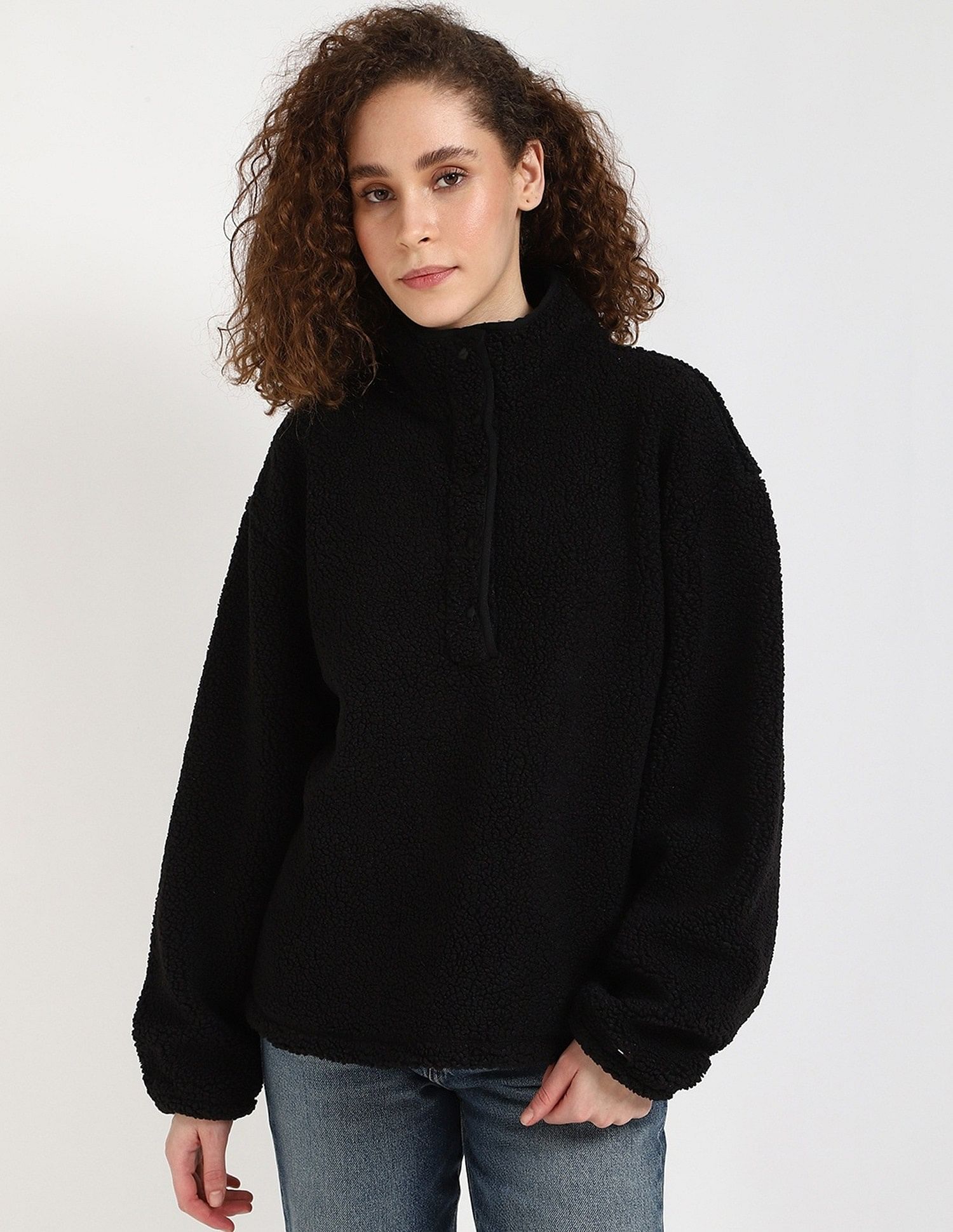 Tommy Hilfiger Regular-Fit Polyester High-Neck Sweatshirt