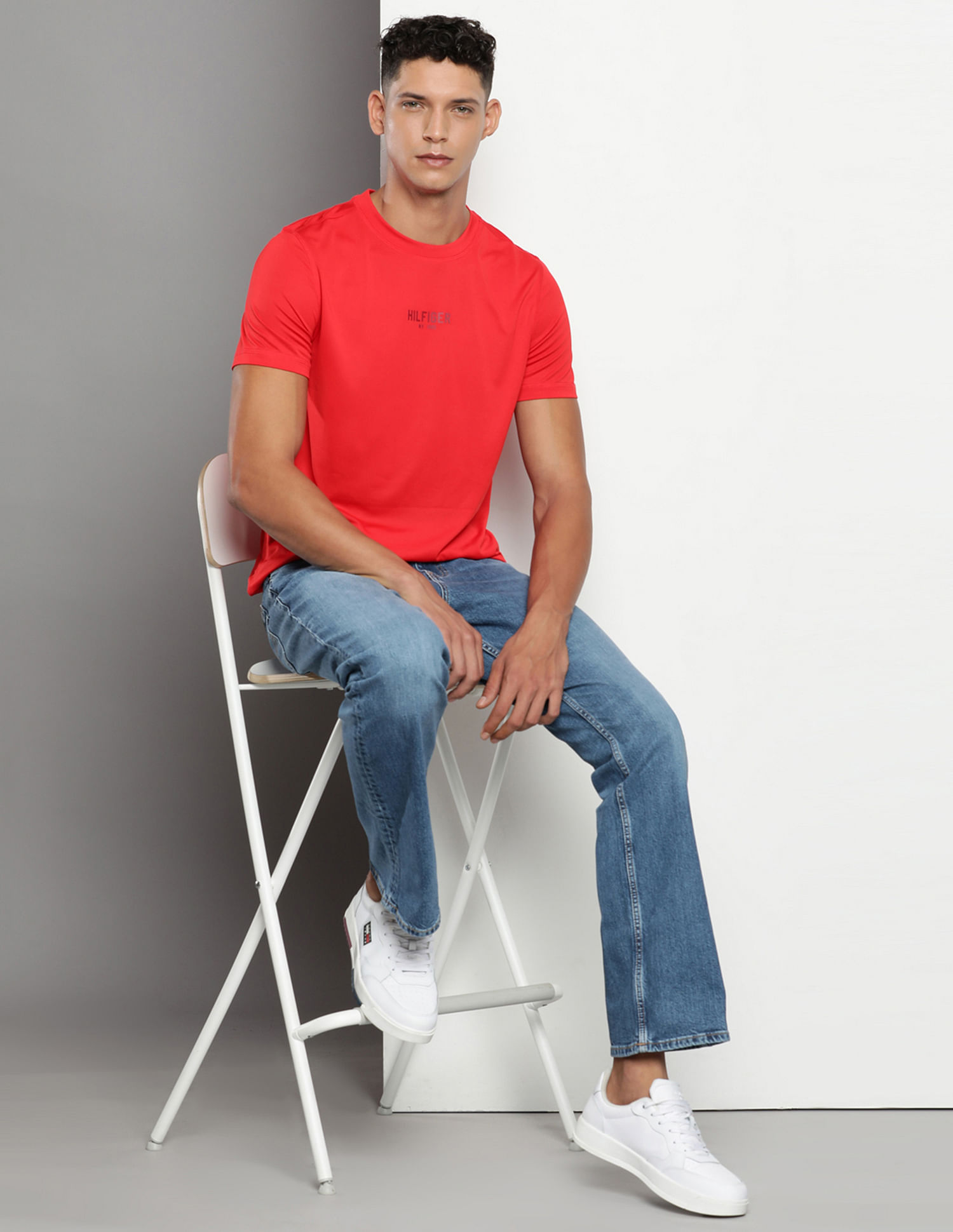 Tommy Hilfiger Ryan Bootcut Fit Stone Wash Jeans