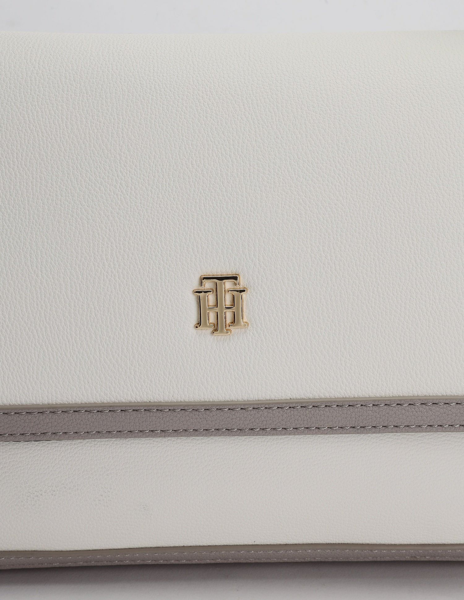 Tommy Hilfiger Solid Brown Pu Sling Bag