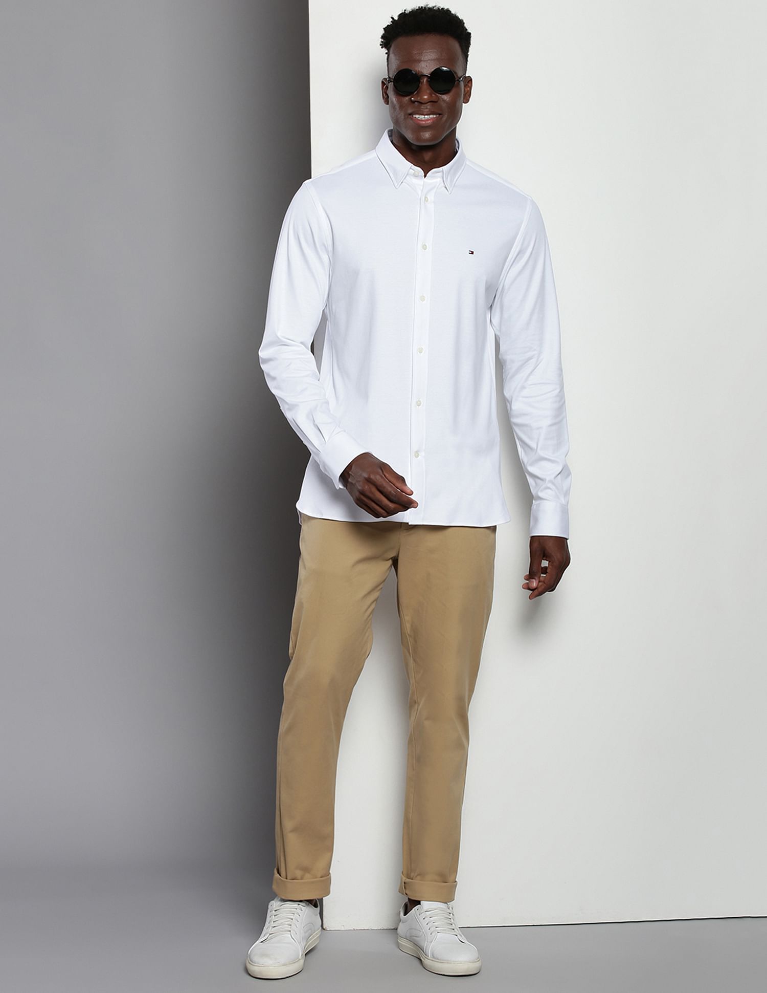 Tommy Hilfiger Interlock Knit Solid Shirt