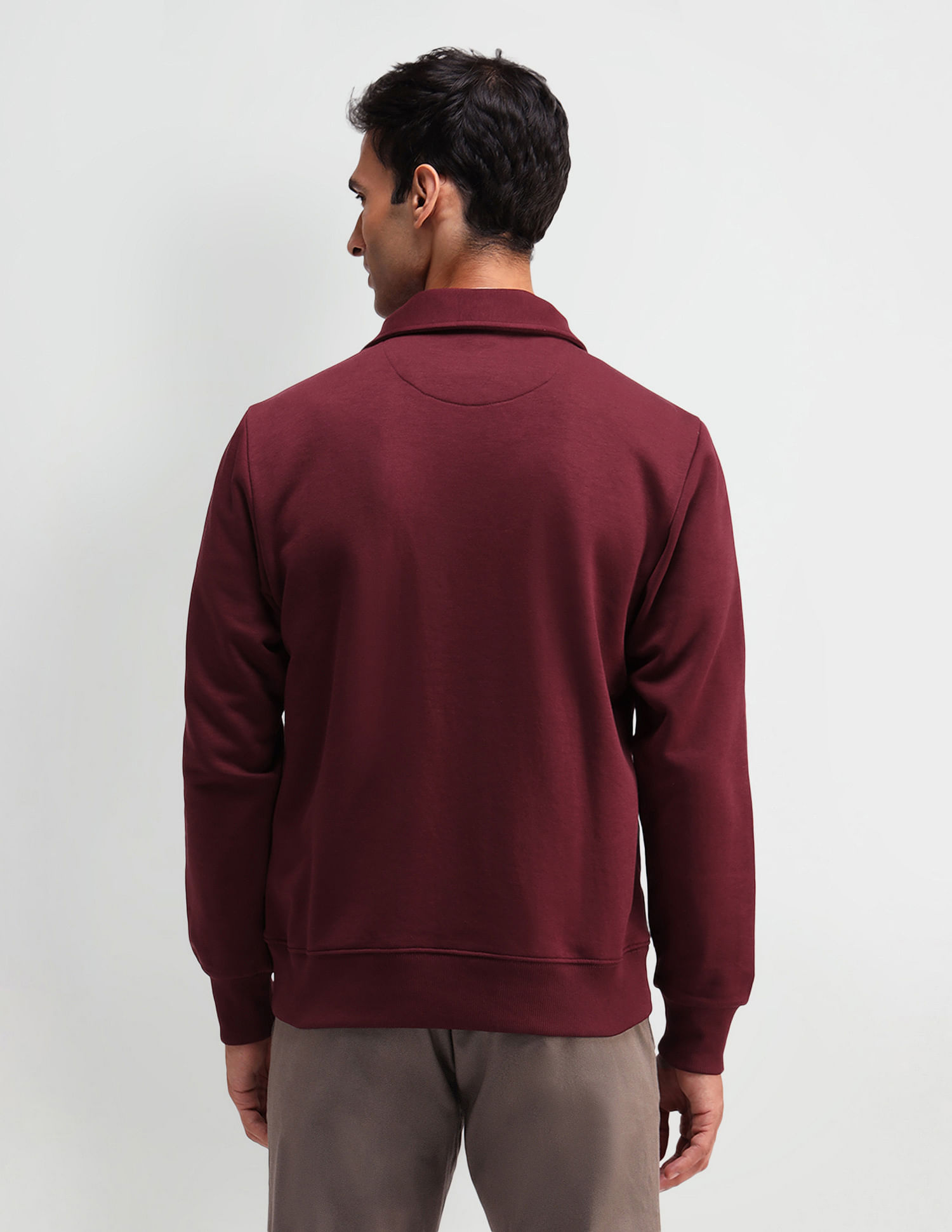 U.S. Polo Assn. Denim Co. Solid Regular Fit Sweatshirt