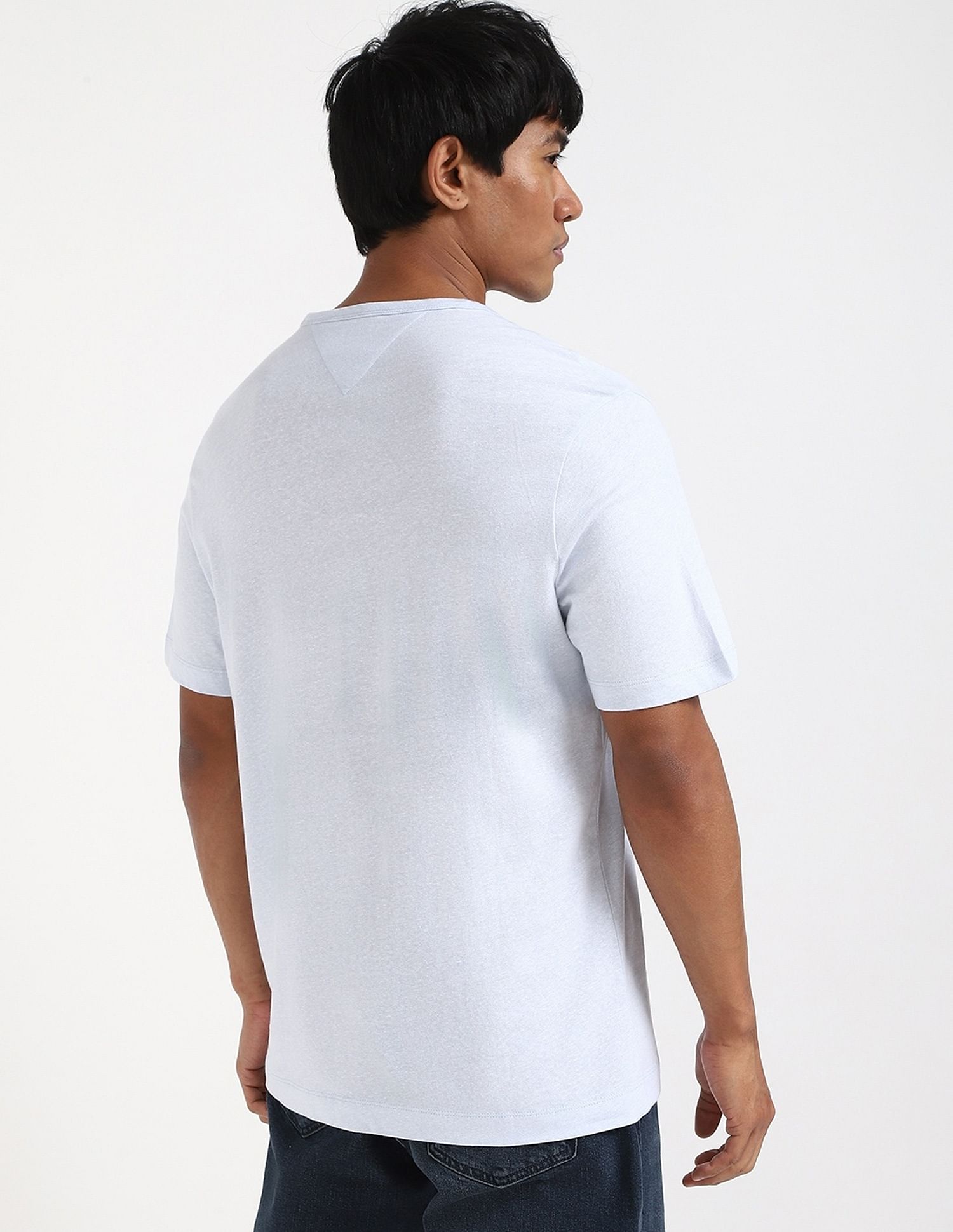 Tommy Hilfiger Solid Regular-Fit Cotton T-Shirt
