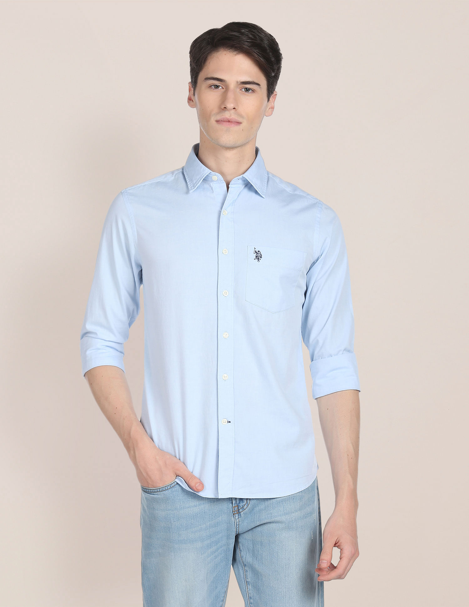 U.S. Polo Assn. Oxford Regular Fit Casual Shirt