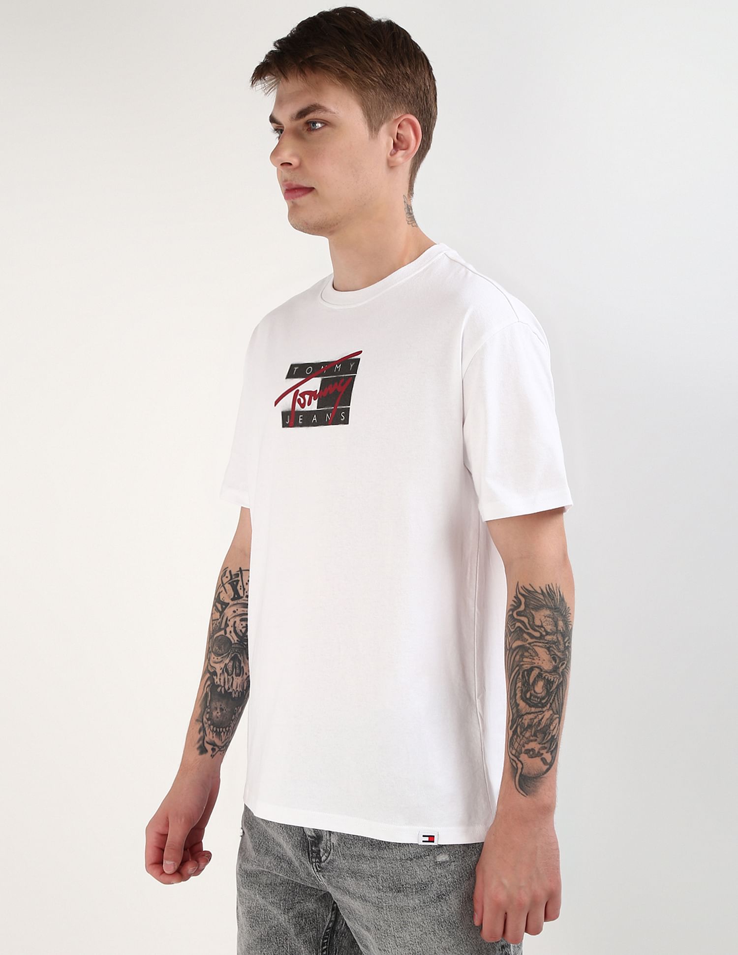 Tommy Hilfiger Street Signature Flag T-Shirt