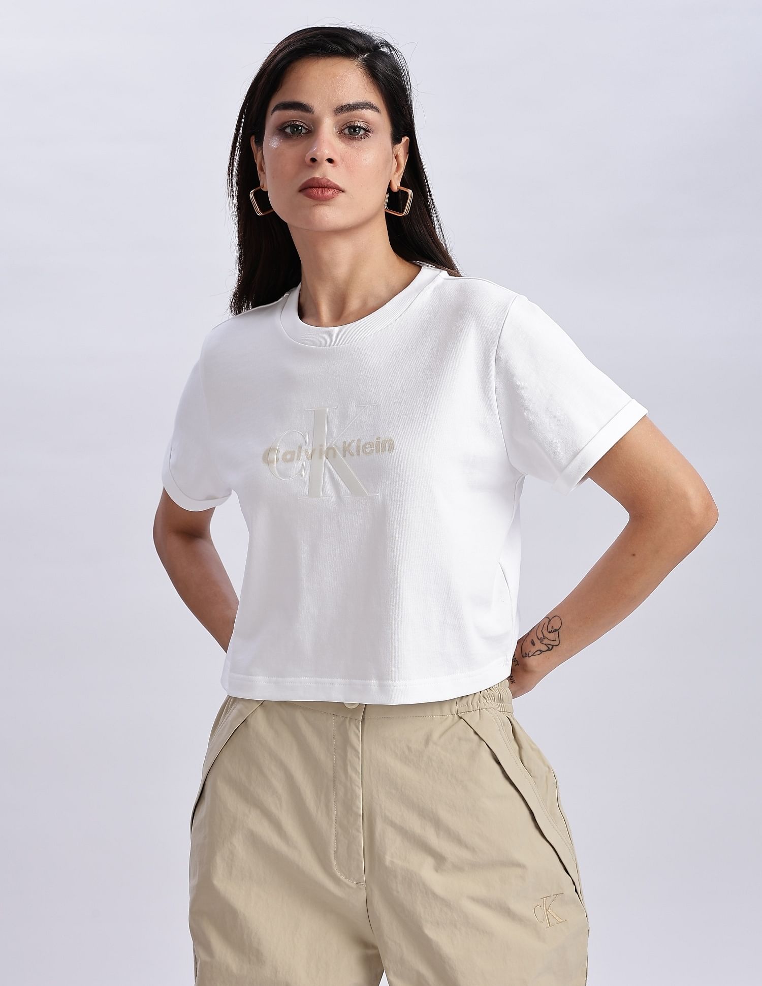 Calvin Klein Jeans Regular fit Logo Cotton T-Shirt