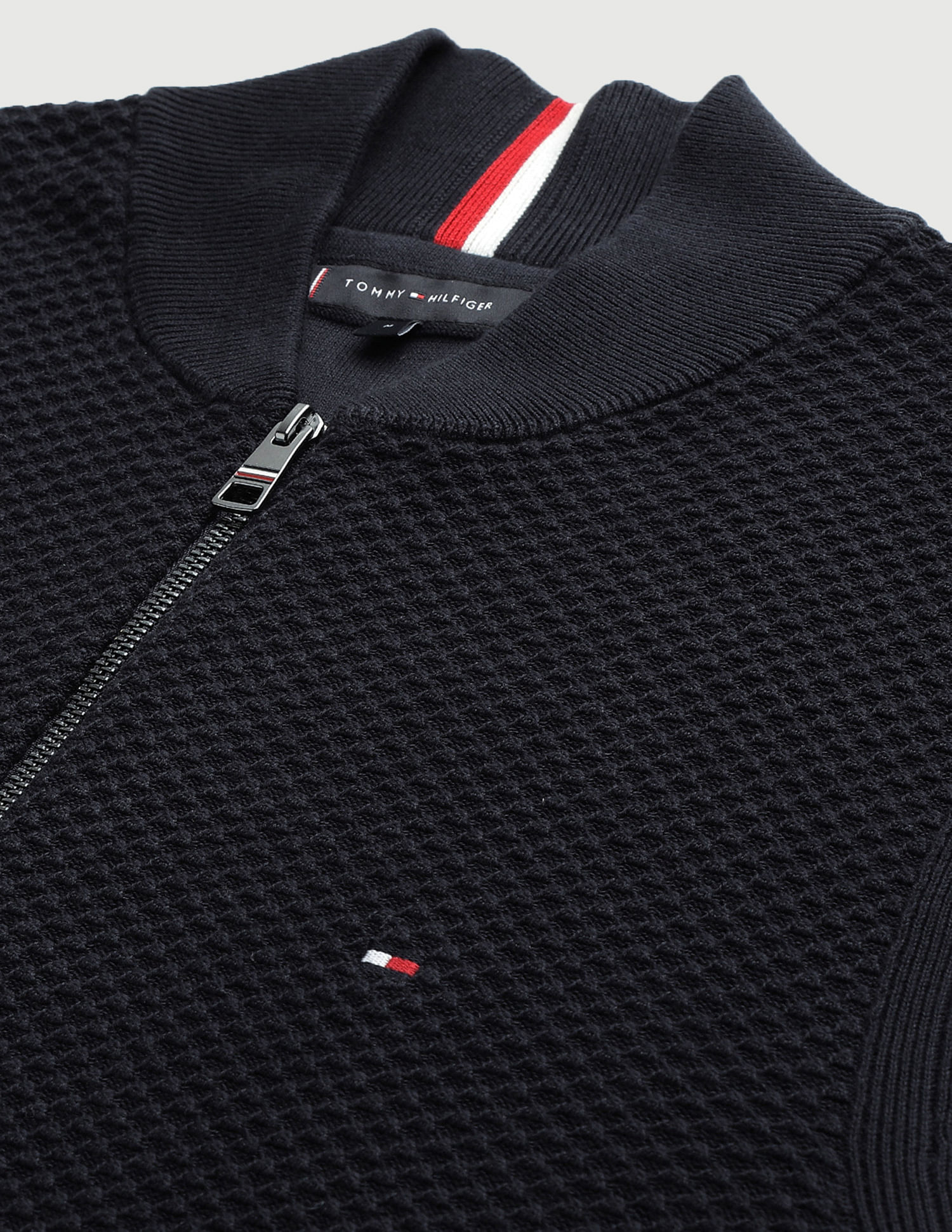 Tommy Hilfiger Oval Structure Baseball Sweater