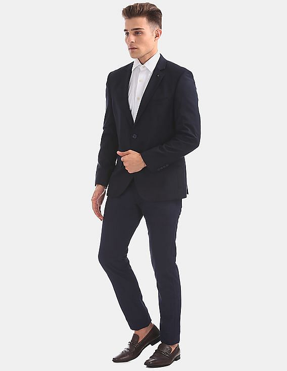 Arrow Regular Fit Single Breasted Blazer
