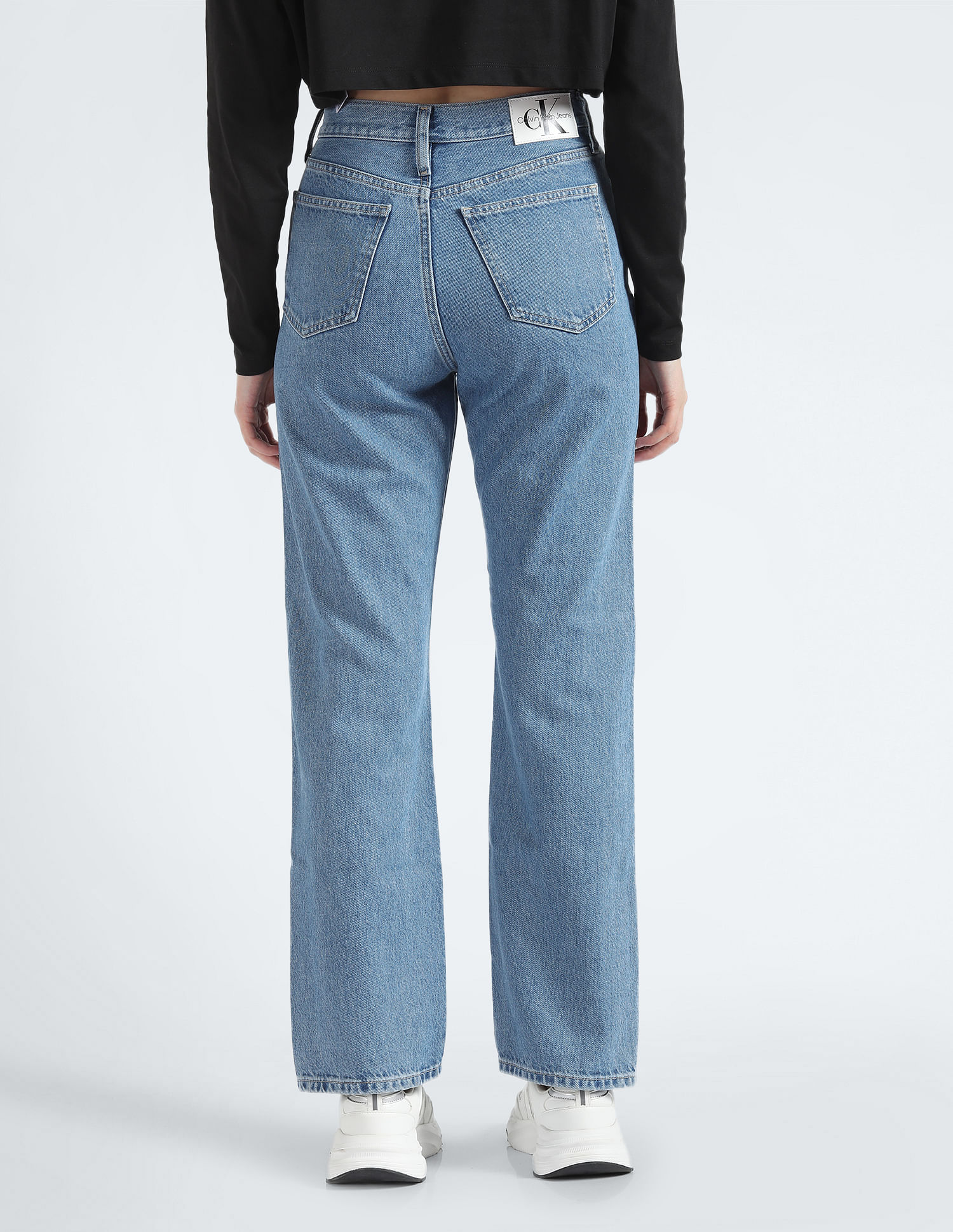 Calvin Klein High Rise 90's Straight Fit Jeans