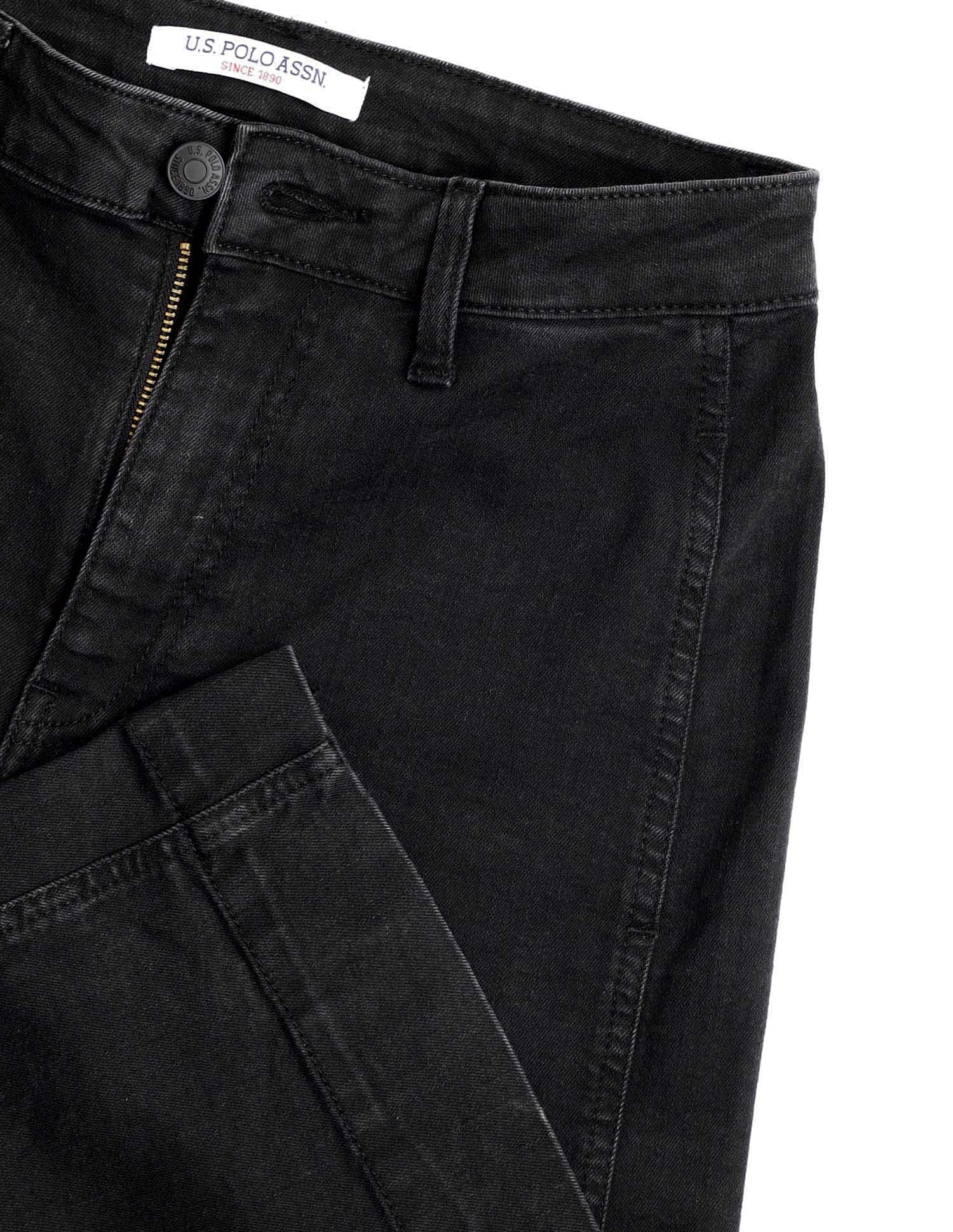 U.S. Polo Assn. Women High Rise Wide Leg Jeans