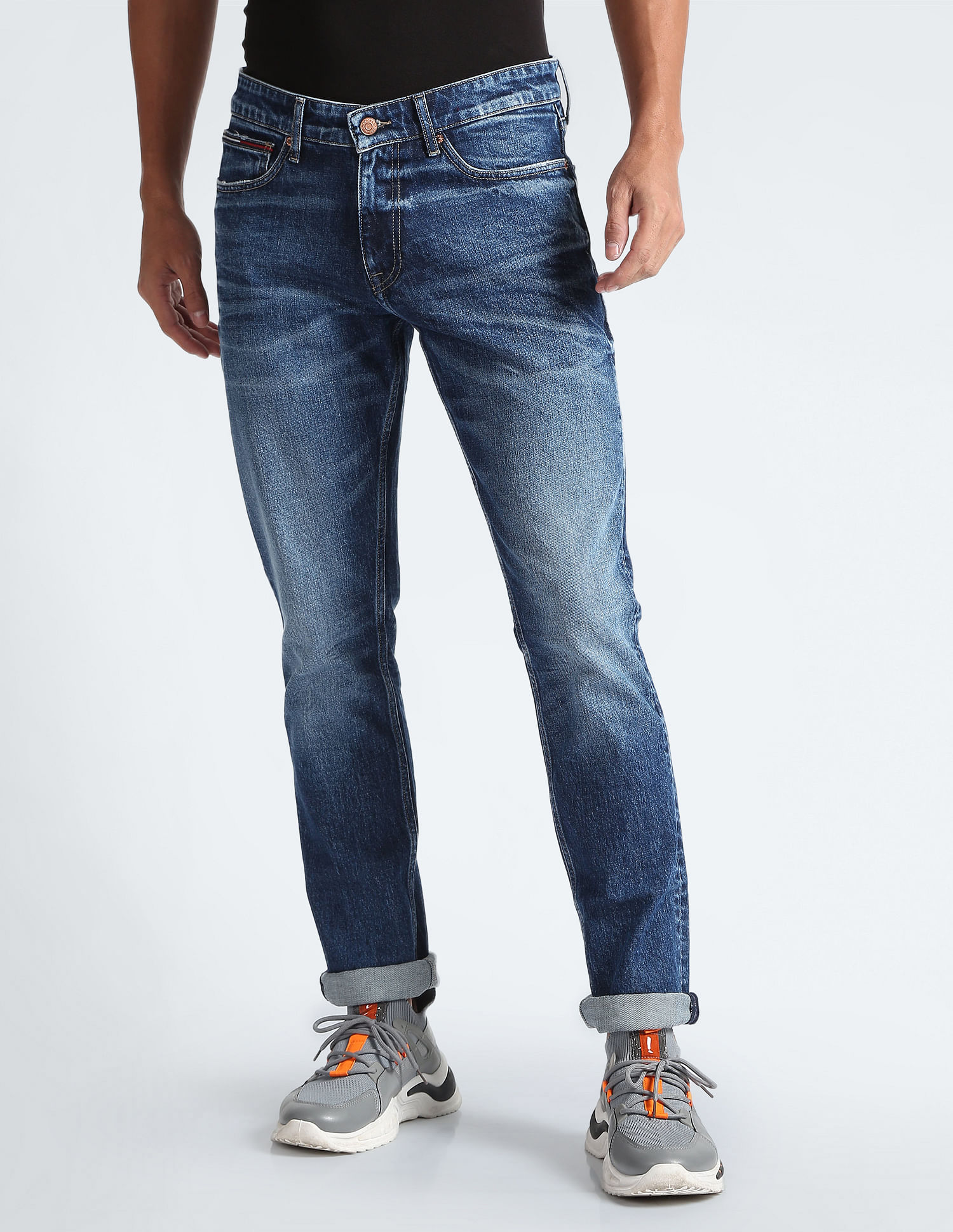 Tommy Hilfiger Stone Wash Scanton Slim Jeans