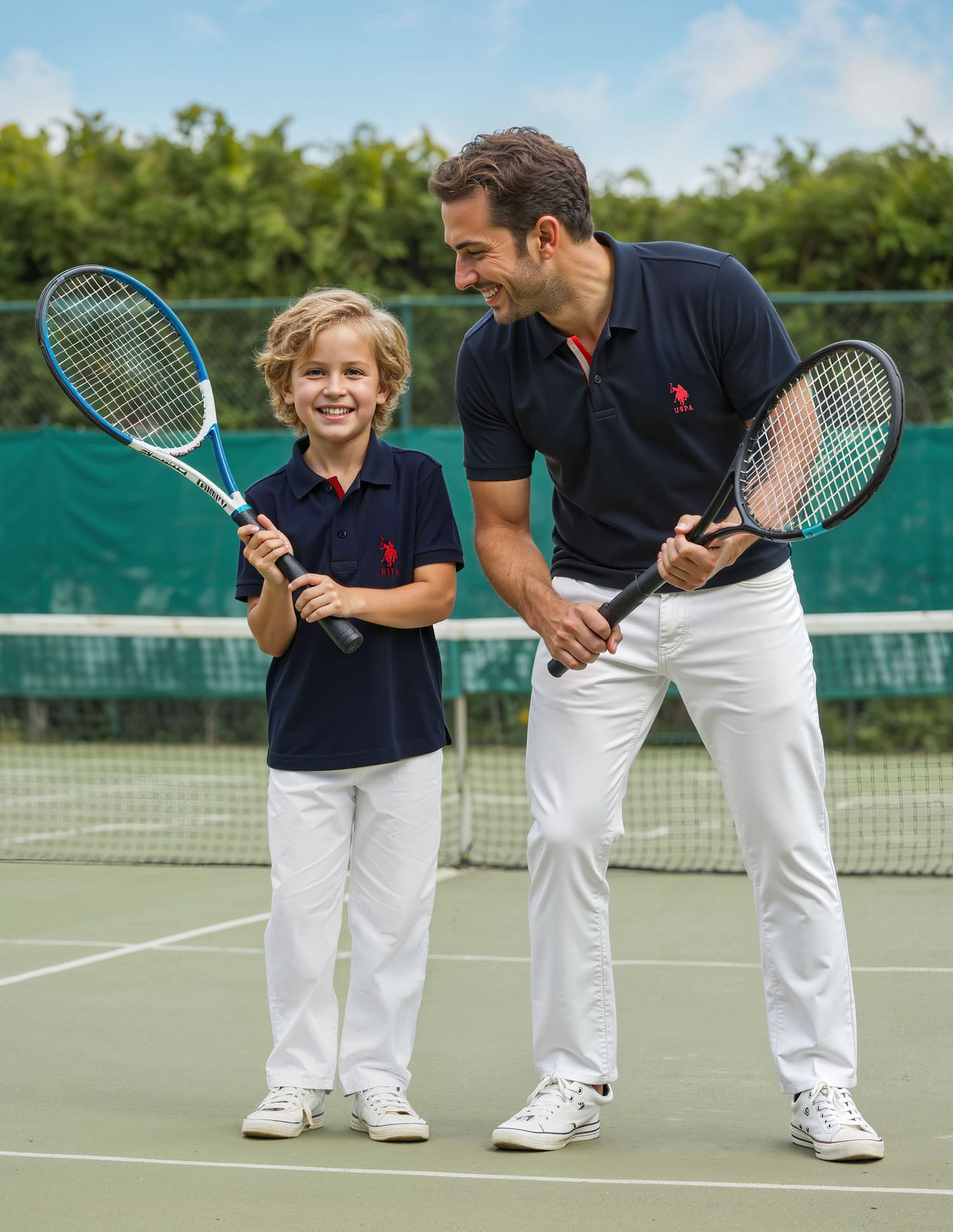 U.S. Polo Assn. Kids Boys Solid Polo Shirt