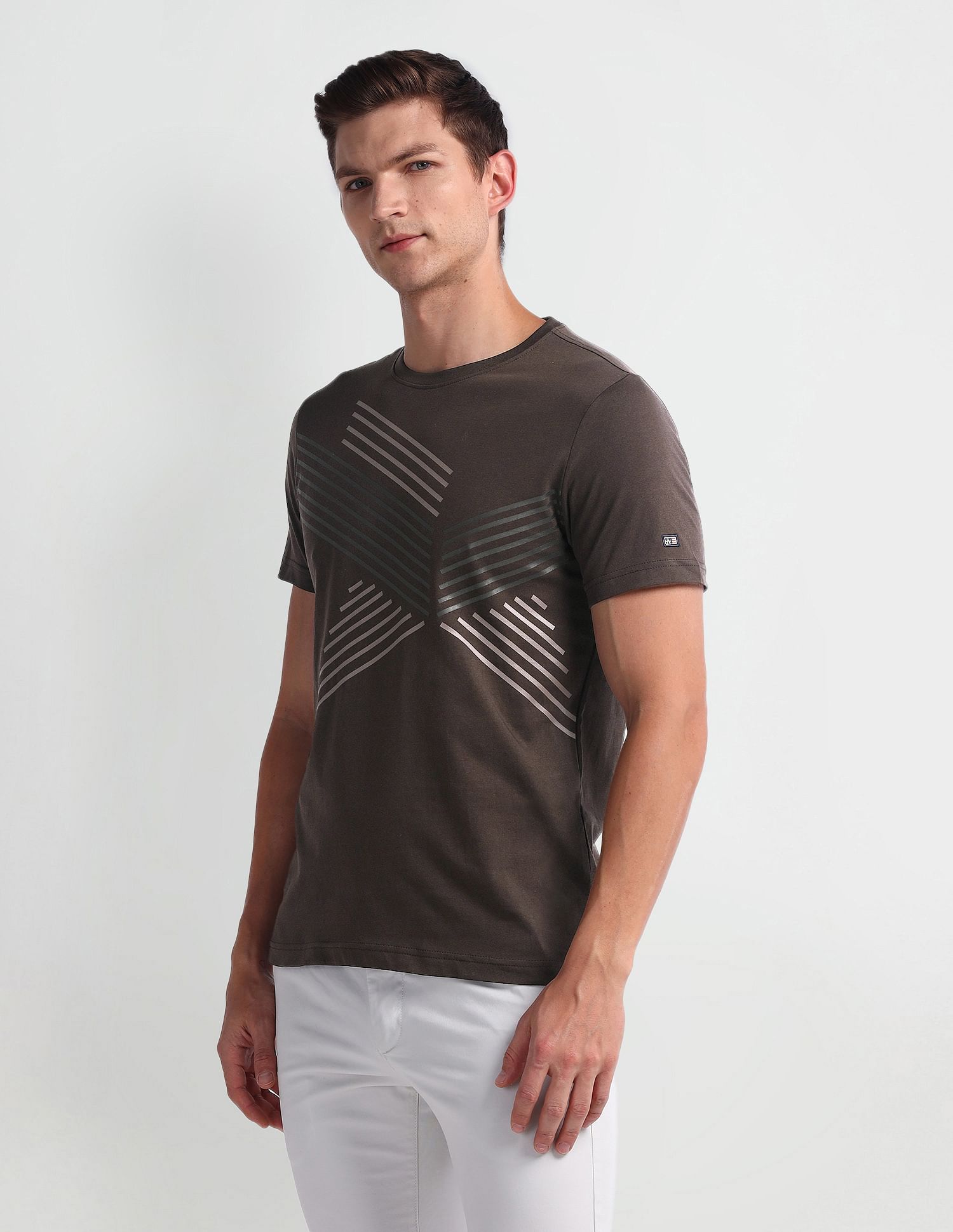 Arrow Sport Short Sleeve Crew Neck T-Shirt