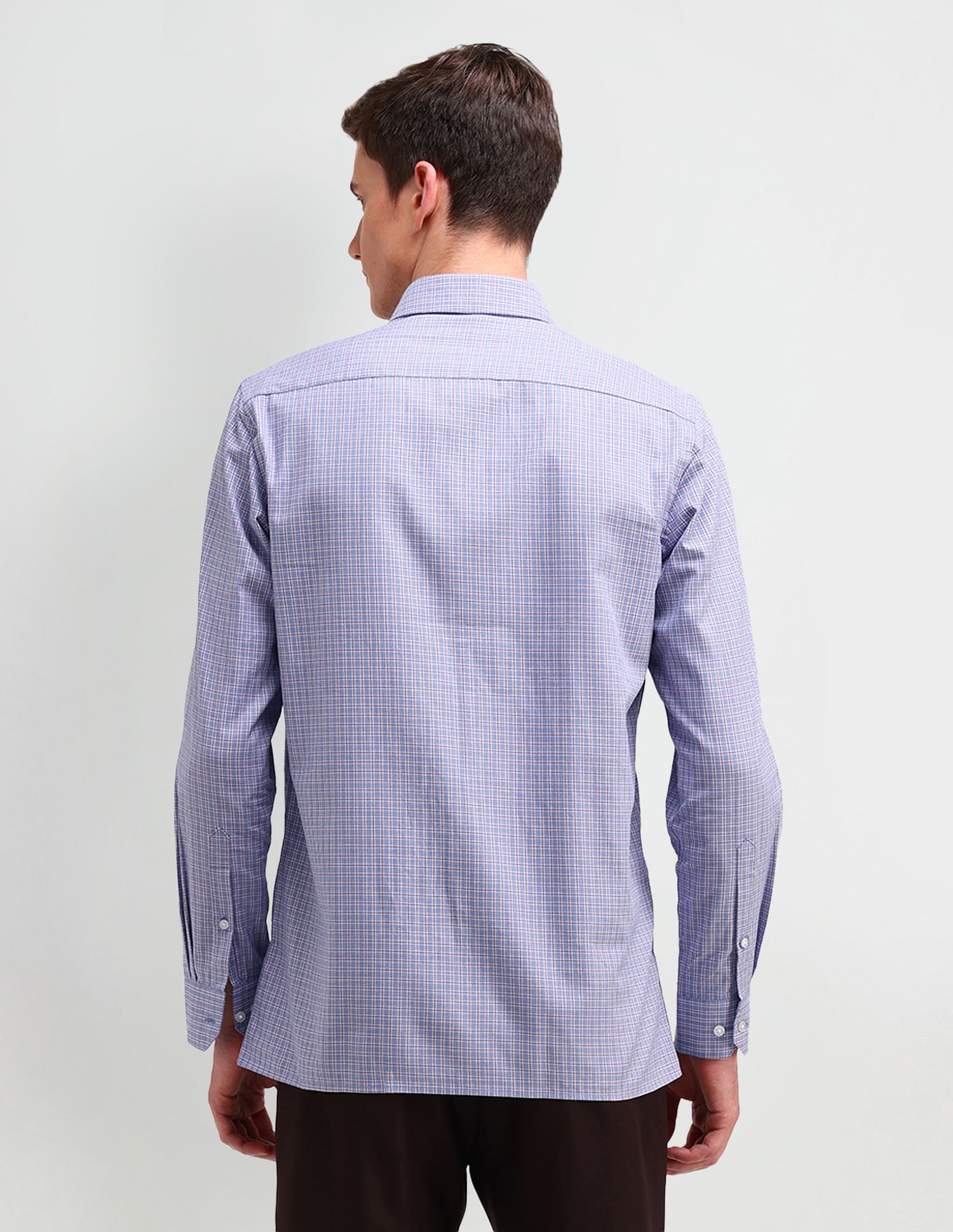 Arrow Twill Micro Checked Shirt