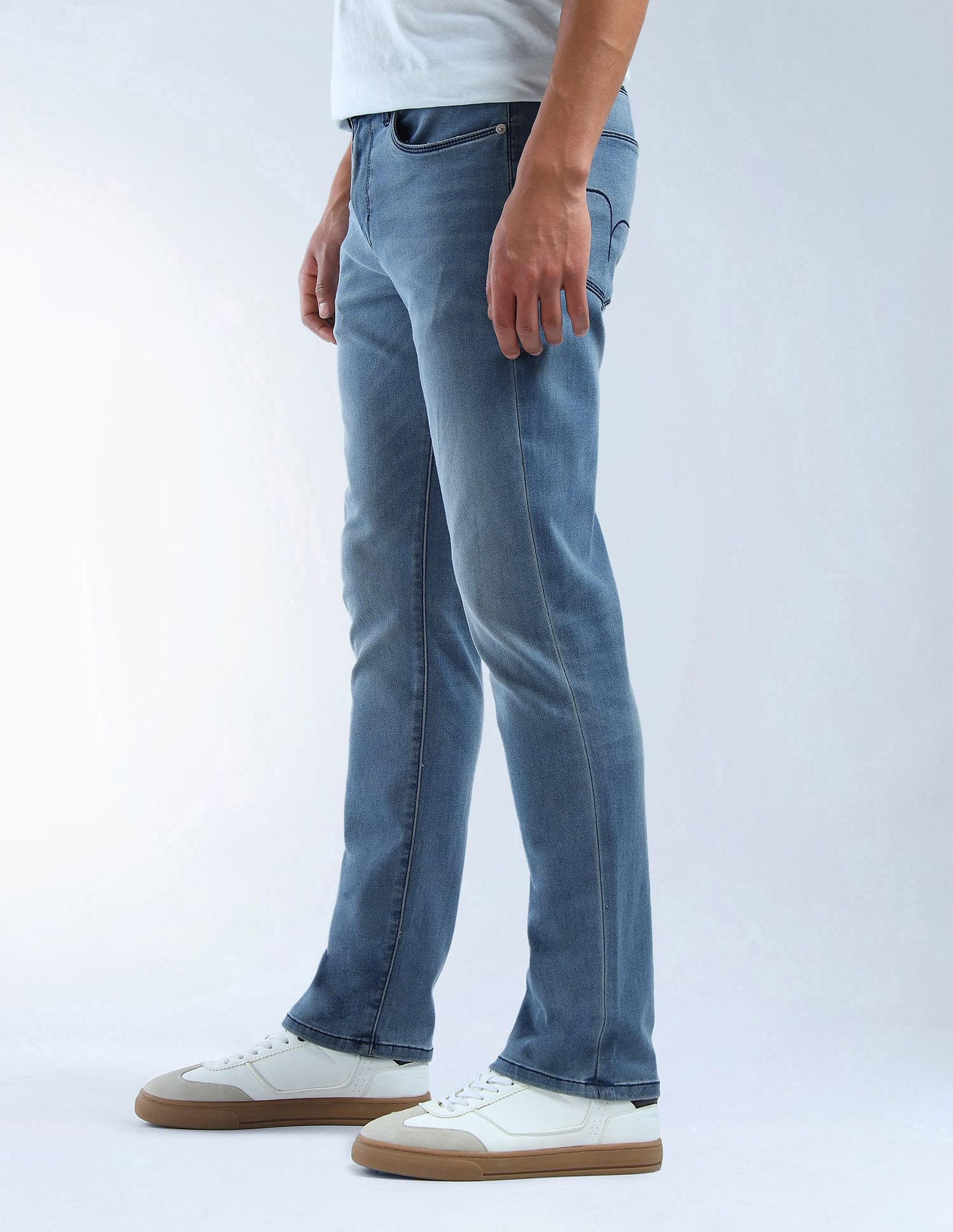 Flying Machine Slash Slim Tapered Fit F-Lite Jeans