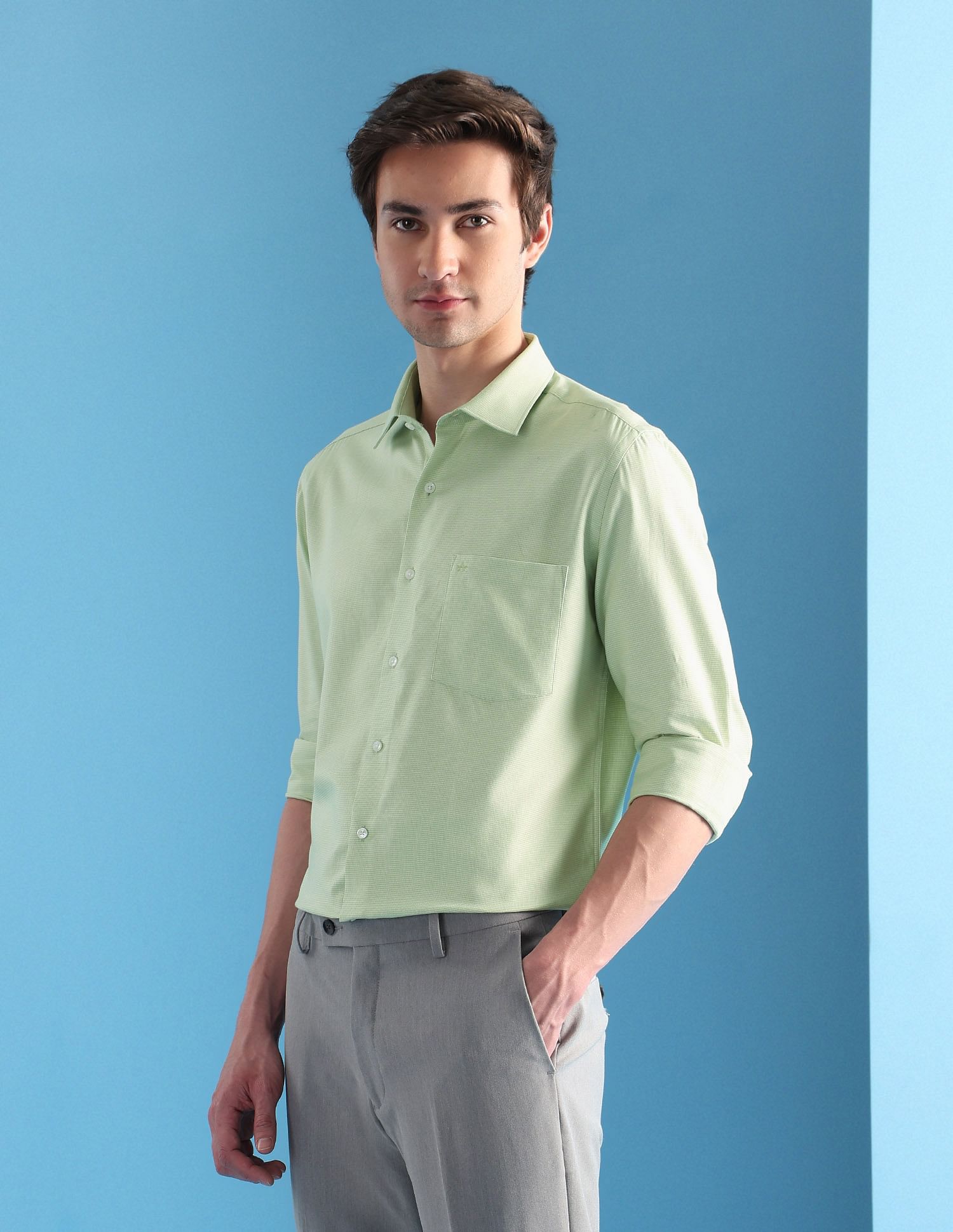 Arrow Liberty Classic Fit Velocity 5 In 1 Shirt