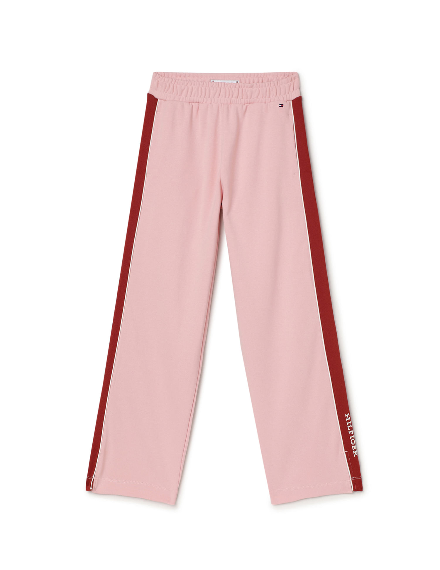 Tommy Hilfiger Kids Girls Contrast Tape Track Pants