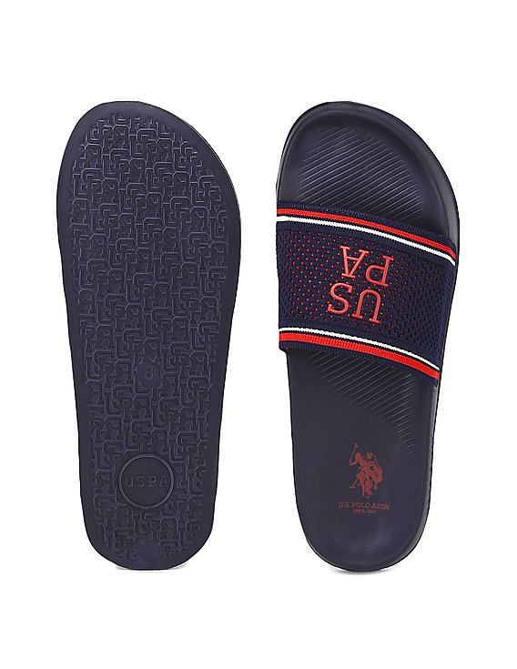 U.S. Polo Assn. Men Open Toe Lightweight Breyton 2.0 Slides