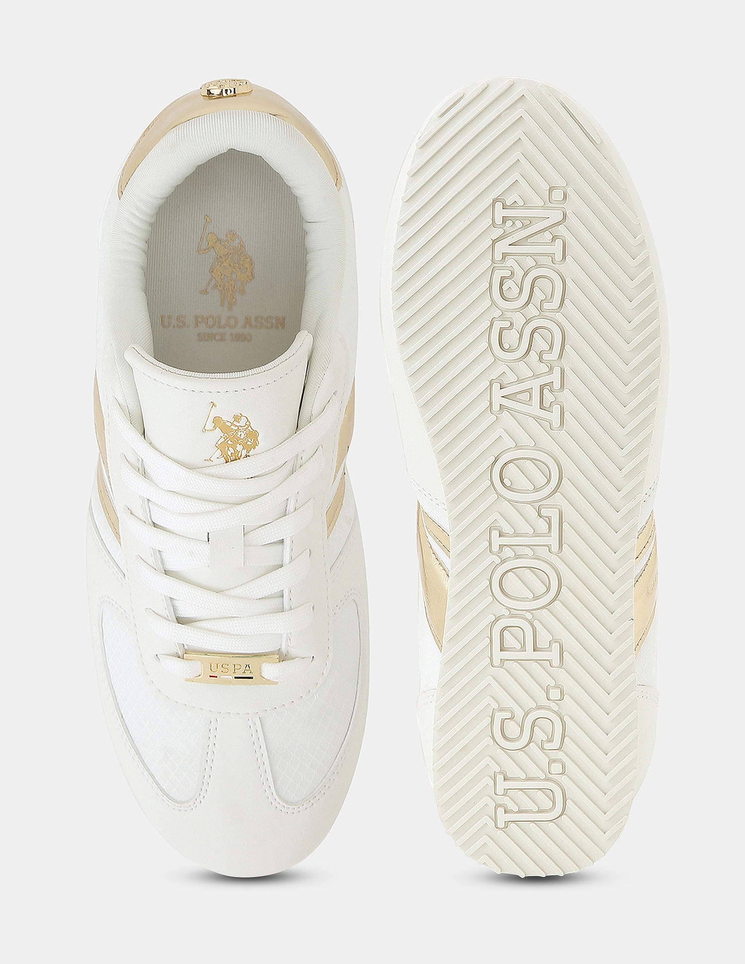 U.S. Polo Assn. Women Colourblocked Nemsy 2.0 Sneakers