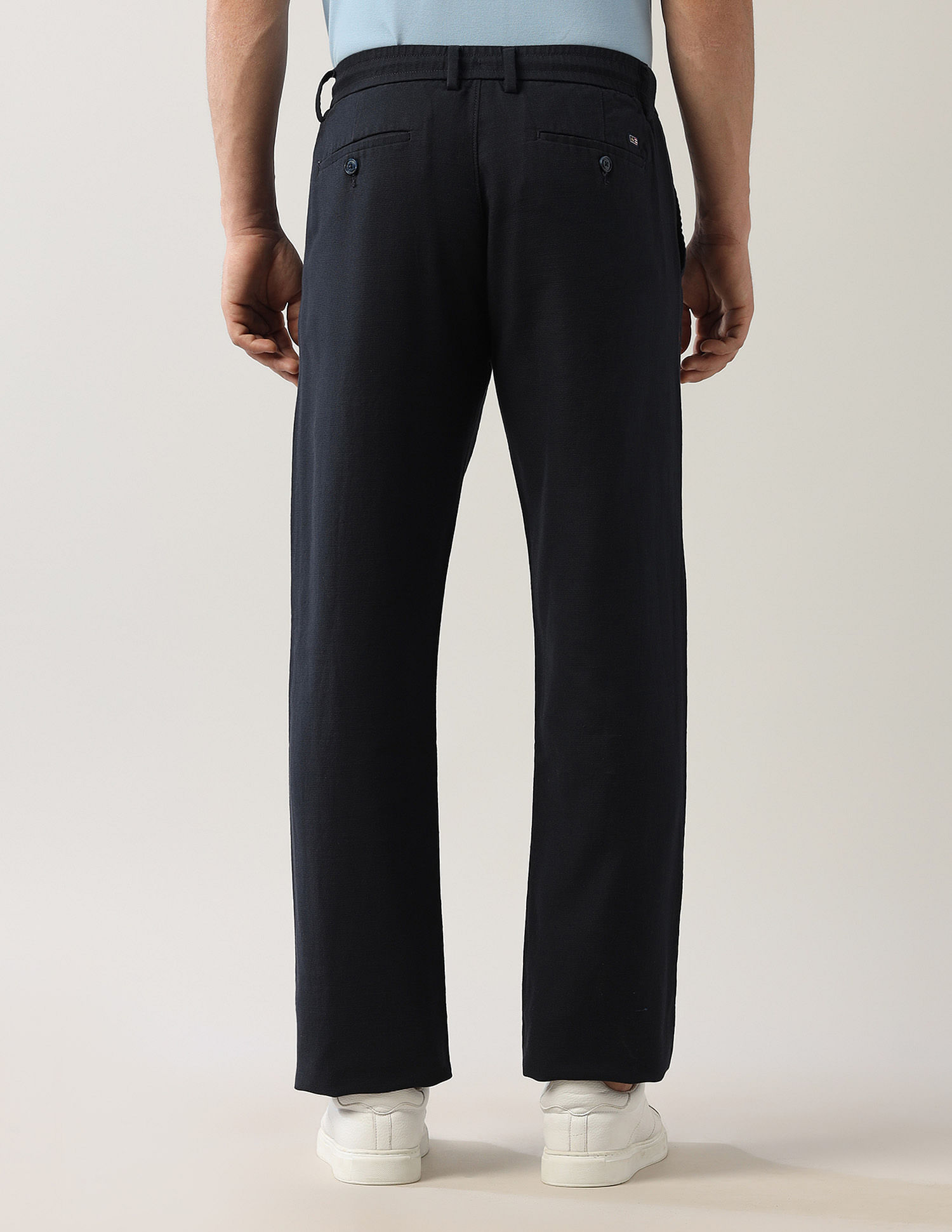 Arrow Sport Straight Fit Night Is Young Trousers