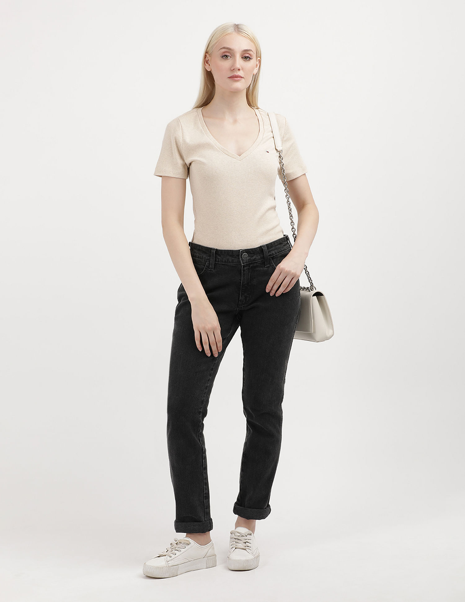 Tommy Hilfiger V-Neck Fave Core Plus T-Shirt