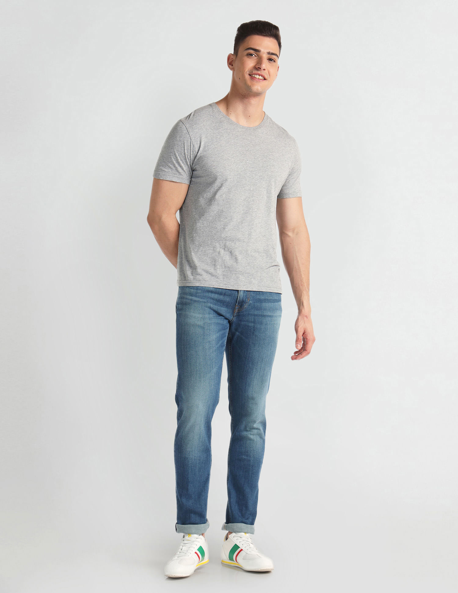 U.S. Polo Assn. Denim Co. Brandon Slim Tapered Fit Blue Jeans
