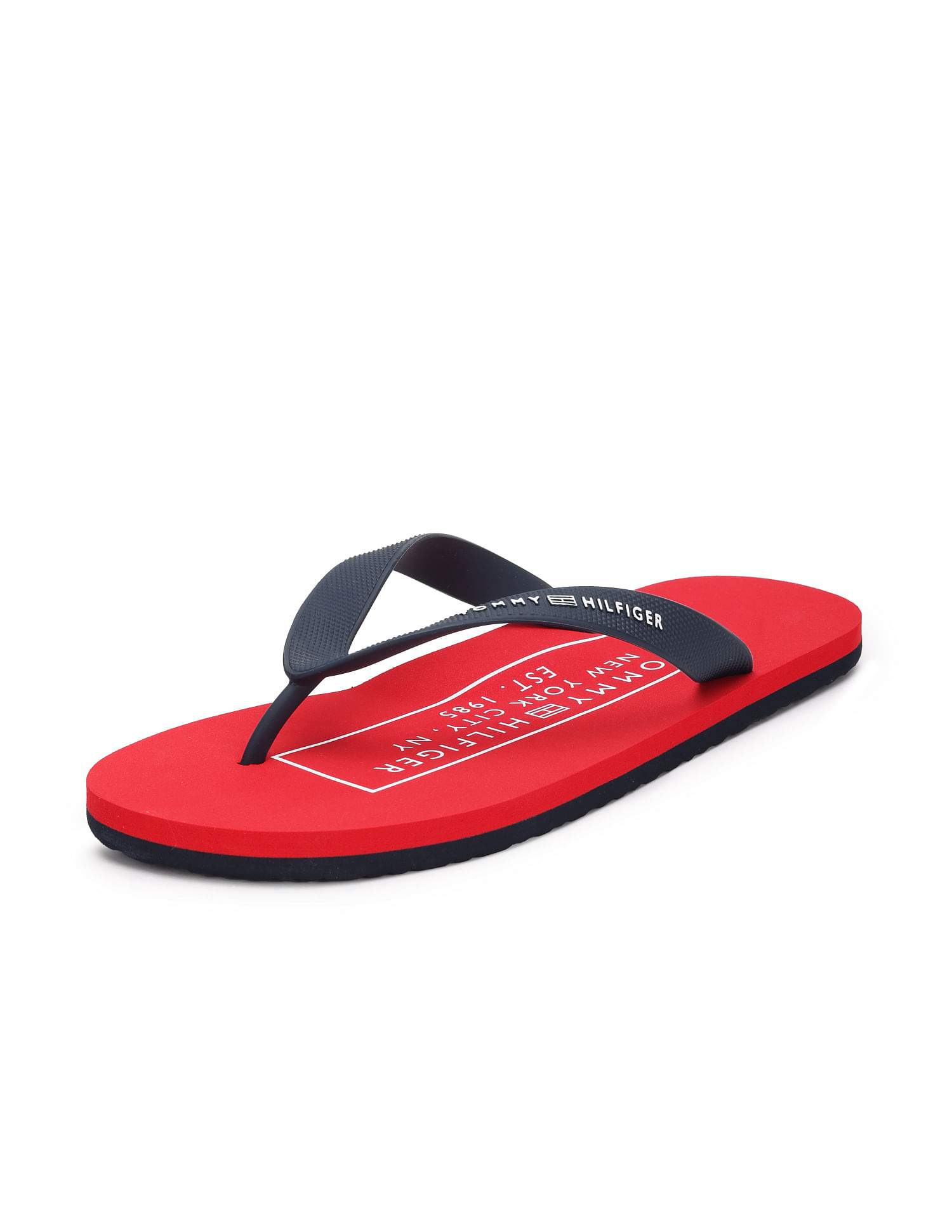 Charmante, beliebte Herren-Flip-Flop-Strand-Flip-Flops aus Gummi - Dark Red  / US9.5/EU43/UK8.5