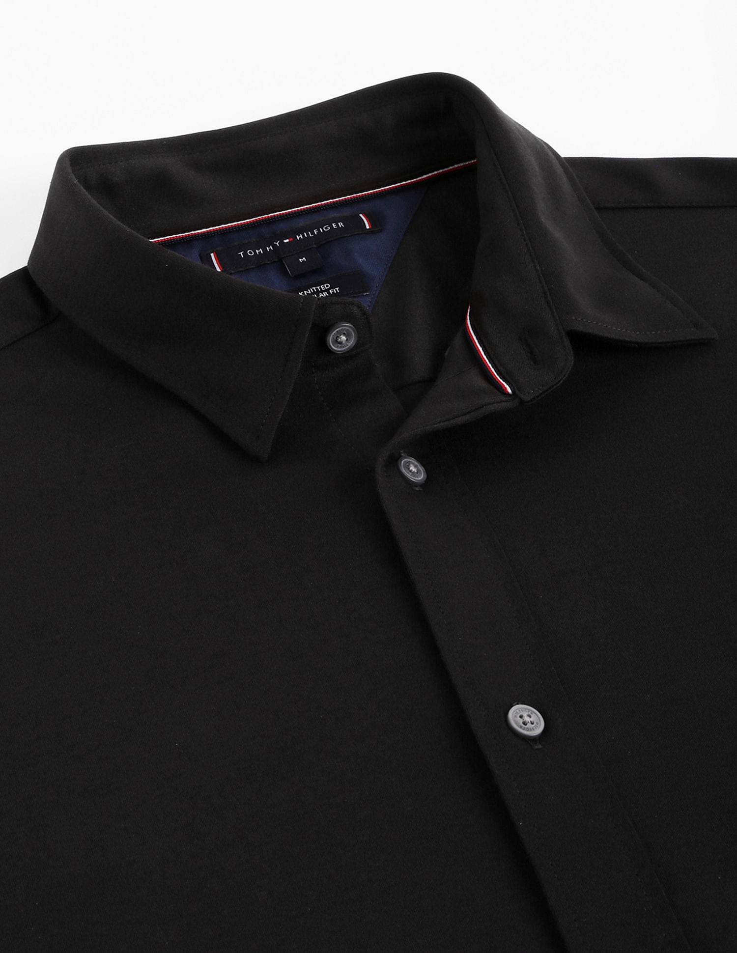 Tommy Hilfiger Interlock Knit Solid Shirt