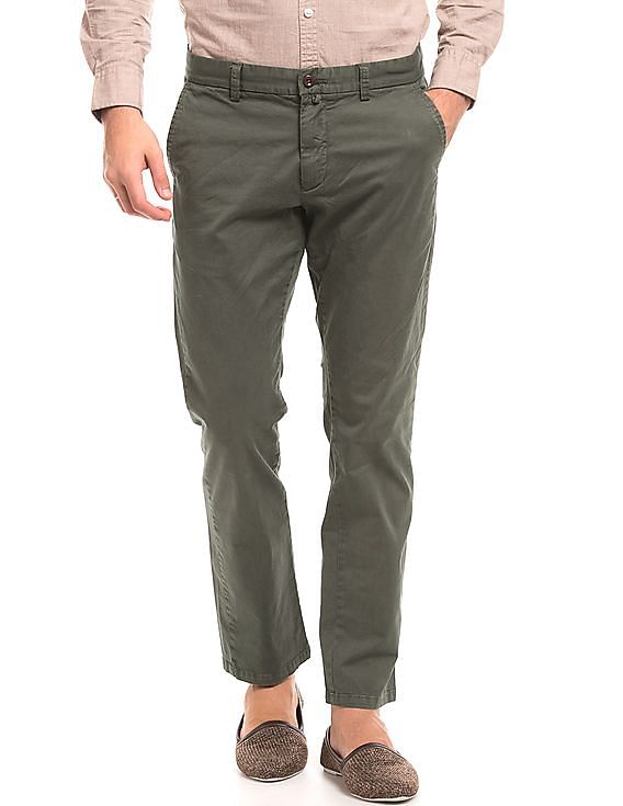 Buy Aqua Trousers & Pants for Men by HENCE Online | Ajio.com