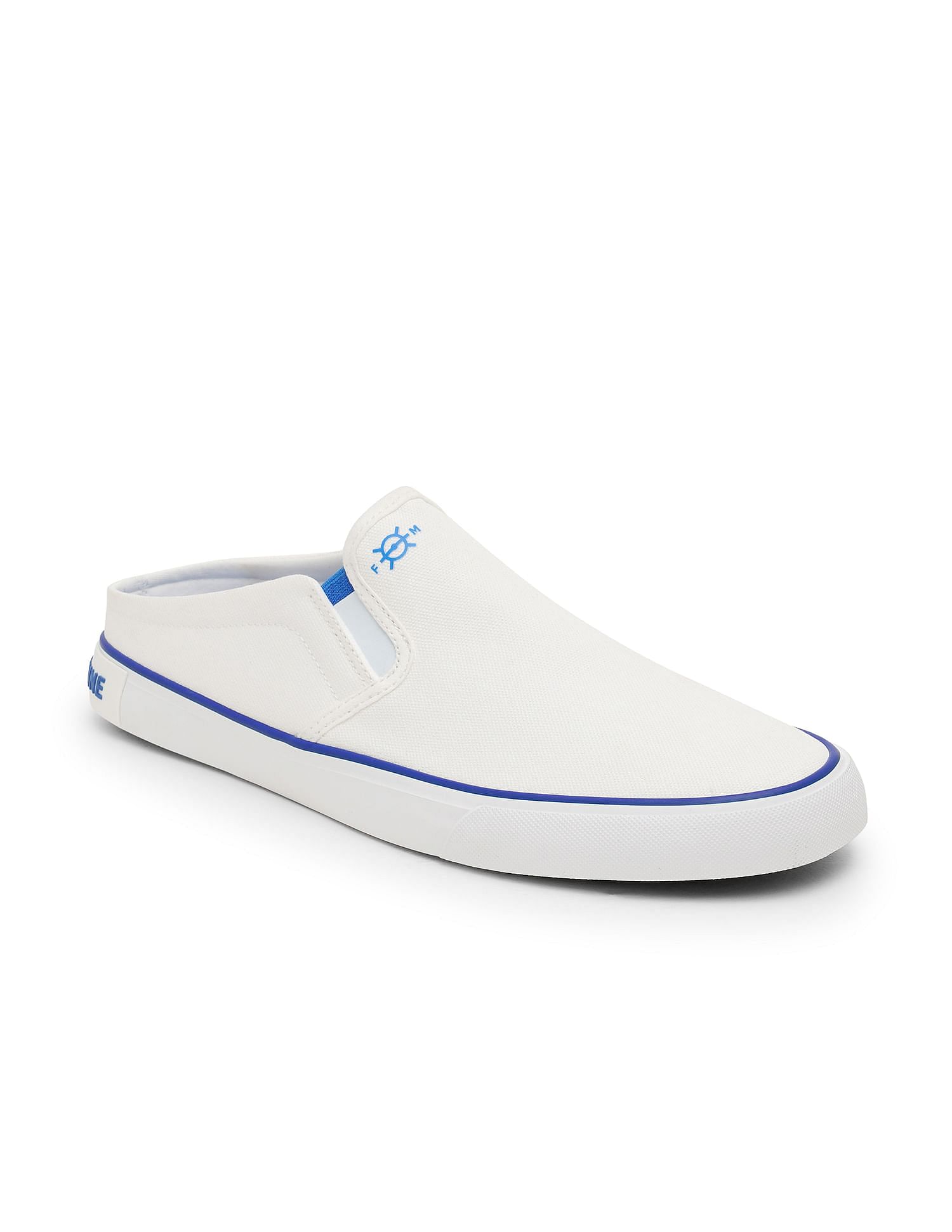 Flying Machine Men Solid Francis Slip On Shoes