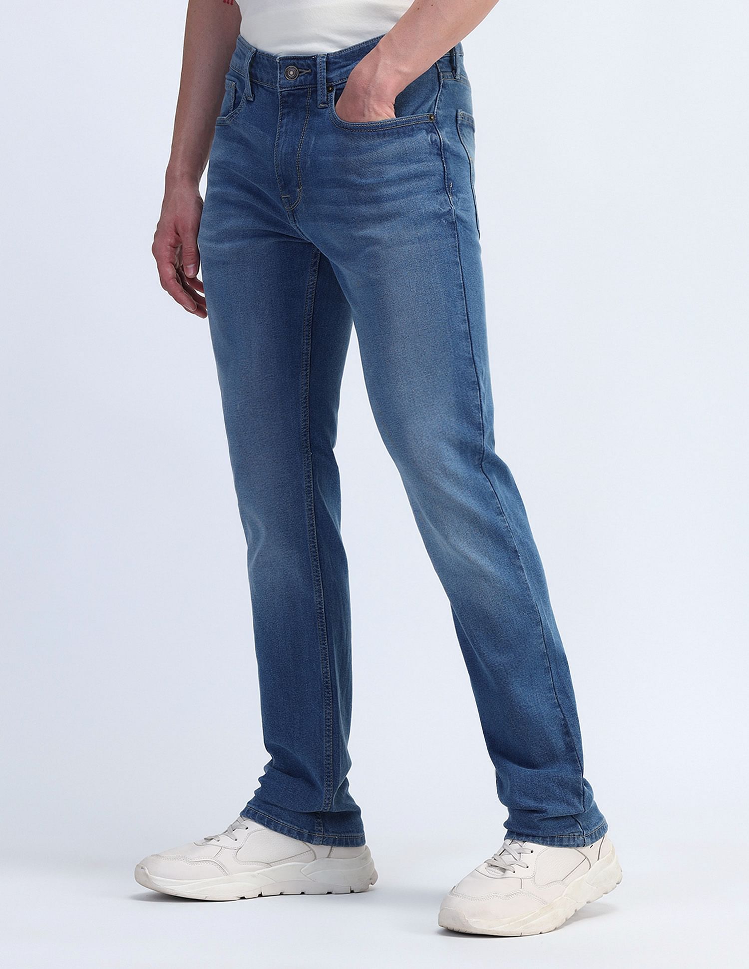 Flying Machine Freddie Slim Straight Fit Jeans